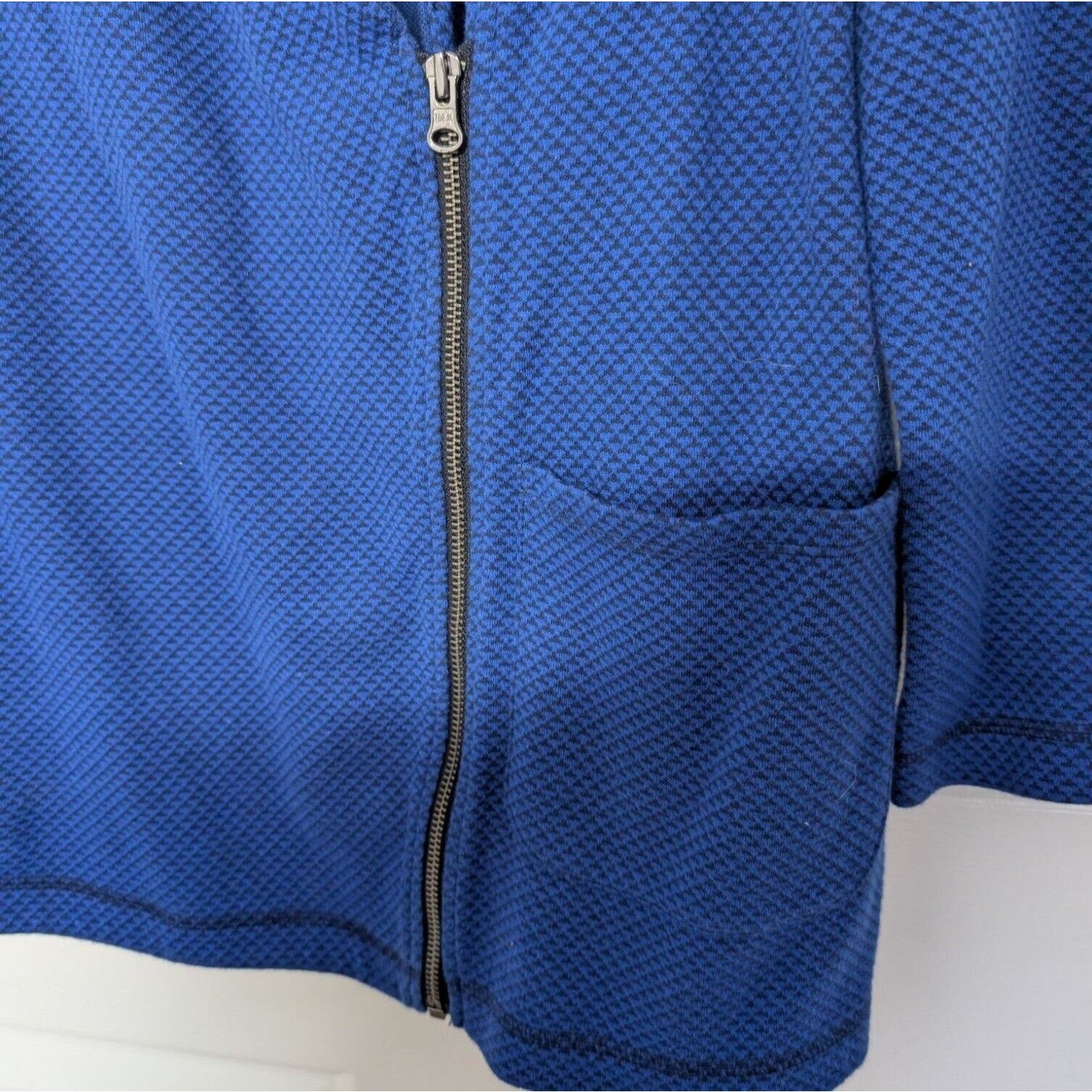 Talbots T by Talbots Moto Zip Sweatshirt Womens Plus Size 2X Blue Size XXL / US 16-18 / IT 52-54 - 5 Thumbnail