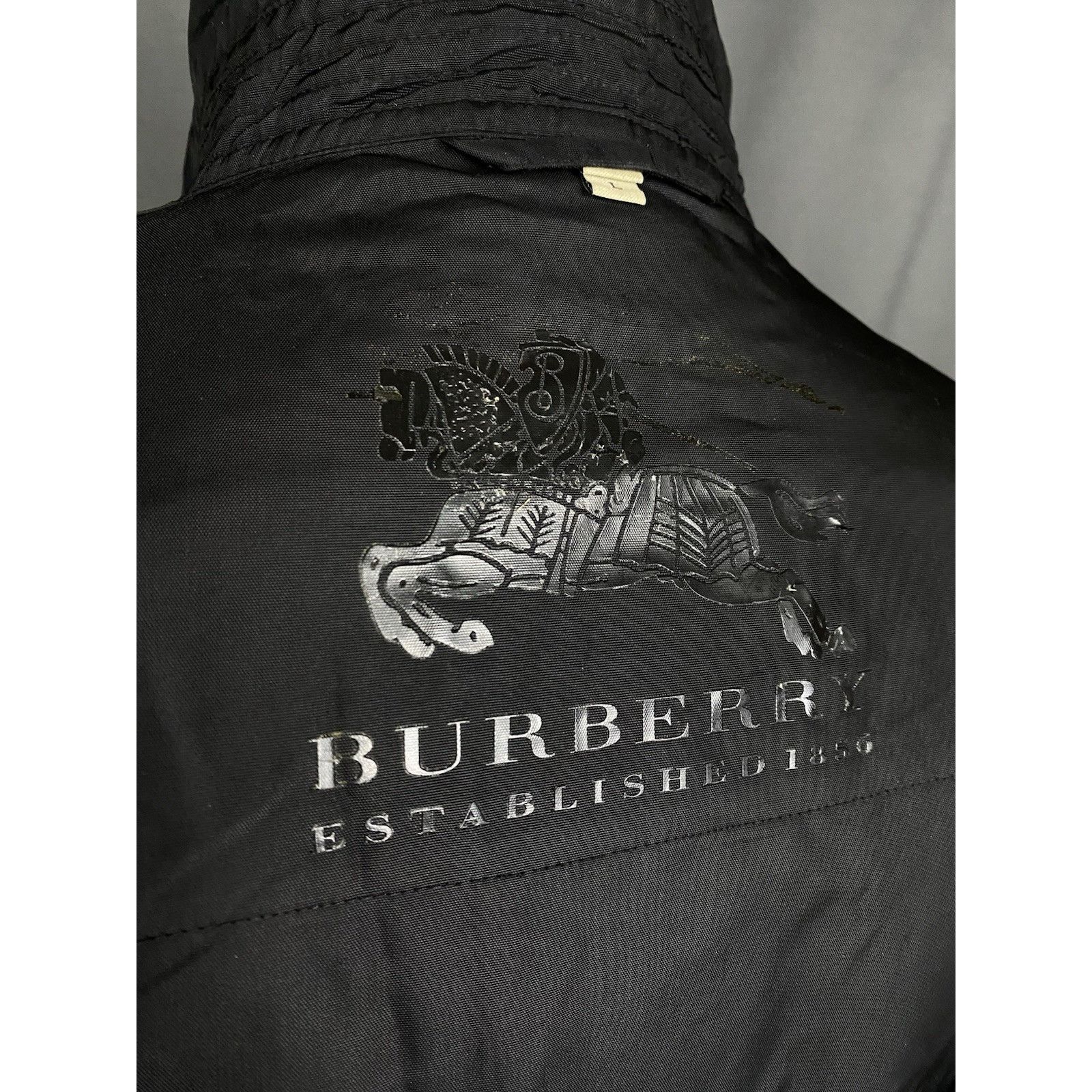 Burberry Burberry Nylon Men's Black Utility Multipocket Sportcoat Jac Size US L / EU 52-54 / 3 - 11 Thumbnail