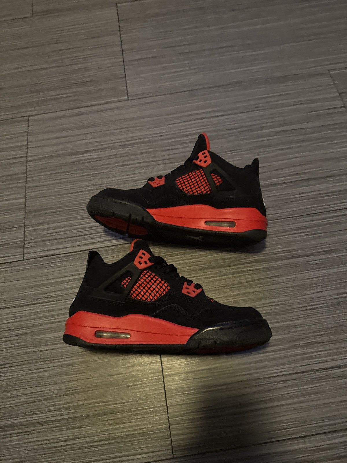 Jordan Brand Jordan 4 retro Red thunder GS Size US 6 / EU 39 - 3 Thumbnail