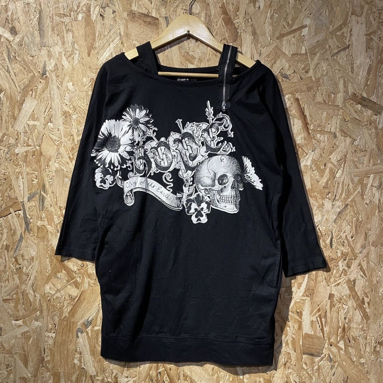 If Six Was Nine × Japanese Brand × Le Grande Bleu (L.G.B.) Hell cat punks skull “Gope” Long sleeve shirt Size US L / EU 52-54 / 3 - 1 Thumbnail