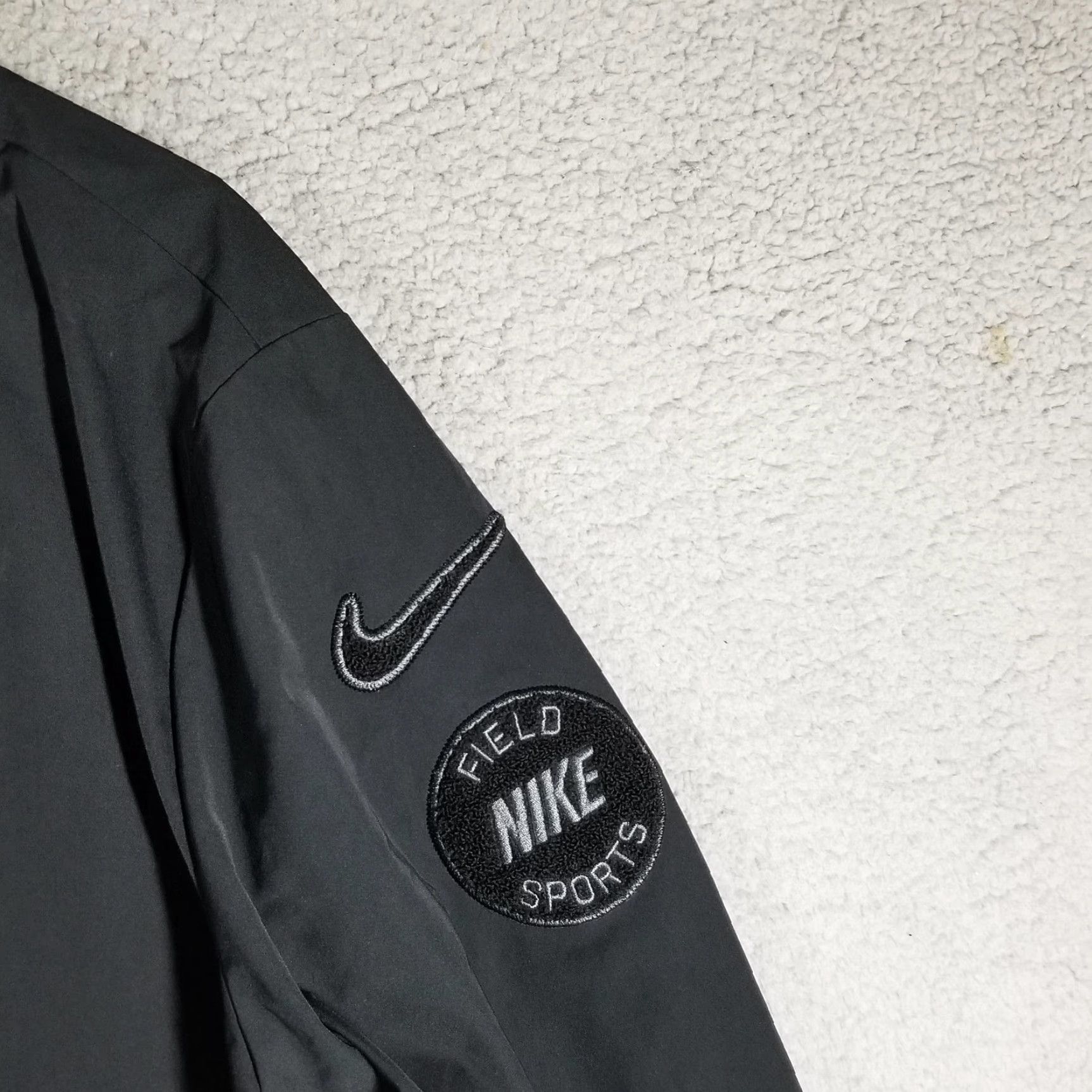 Nike Nike Field Sports Jacket Mens XL Black Dugout Snap Windbreaker CK5078-010 Size US XL / EU 56 / 4 - 5 Thumbnail