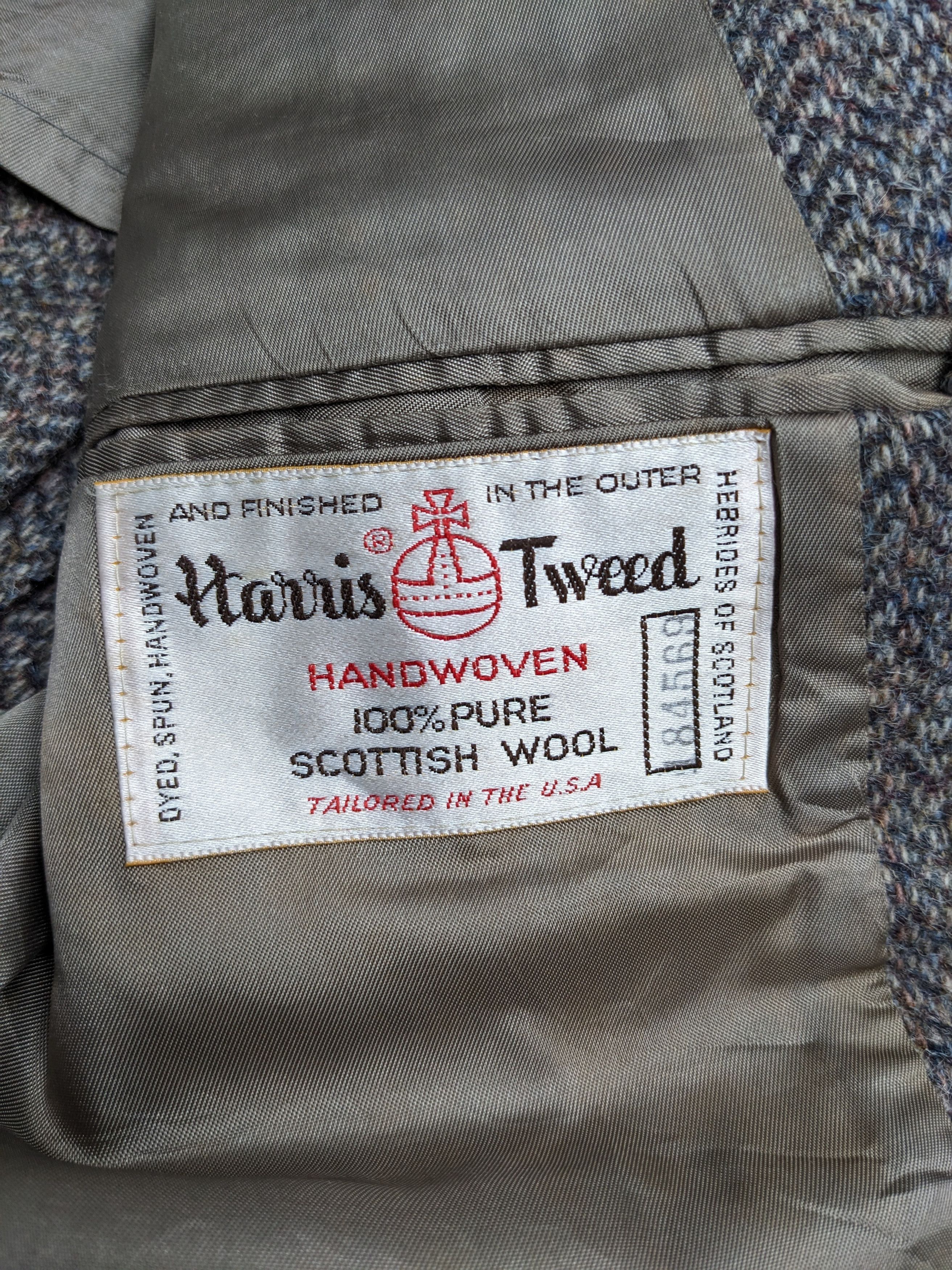 Harris Tweed HARIS TWEED SCOTTISH WOOL BLAZER Size US S / EU 44-46 / 1 - 6 Thumbnail