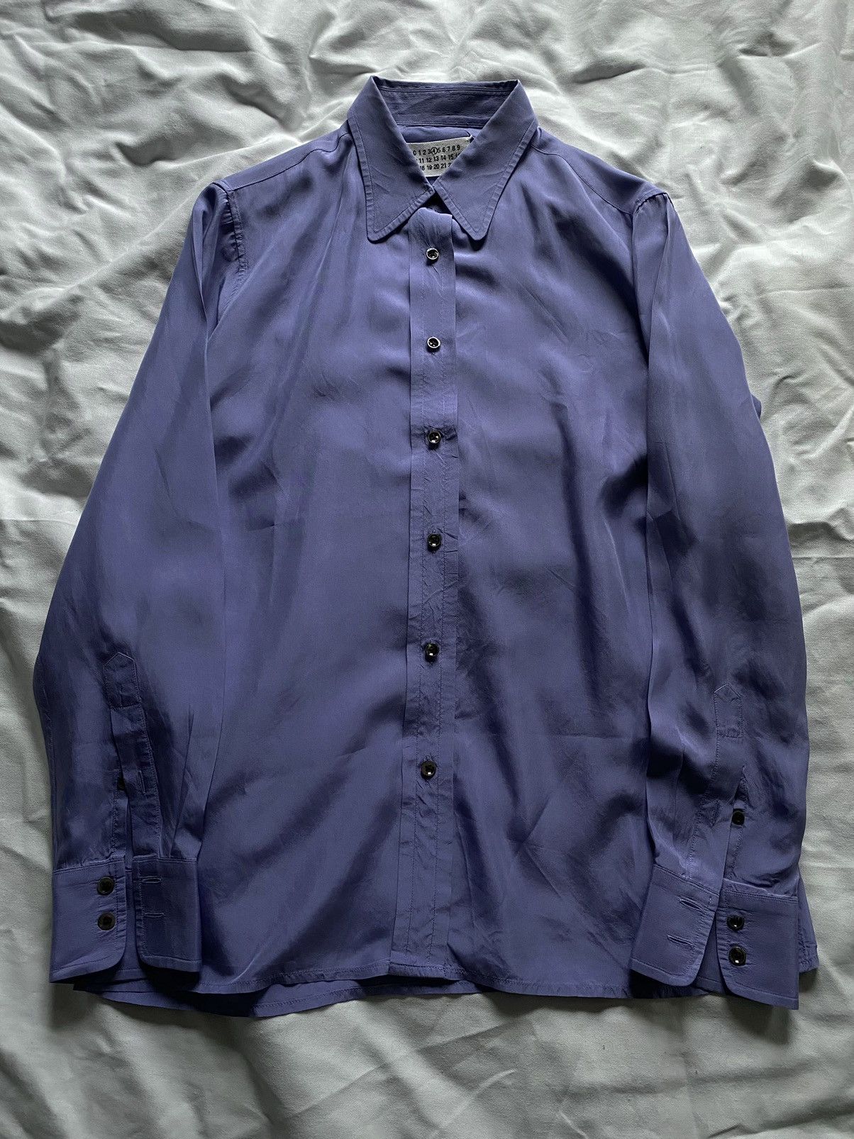 Maison Margiela AW05 Martin Margiela Replica Silk Shirt Size US M / EU 48-50 / 2 - 2 Thumbnail