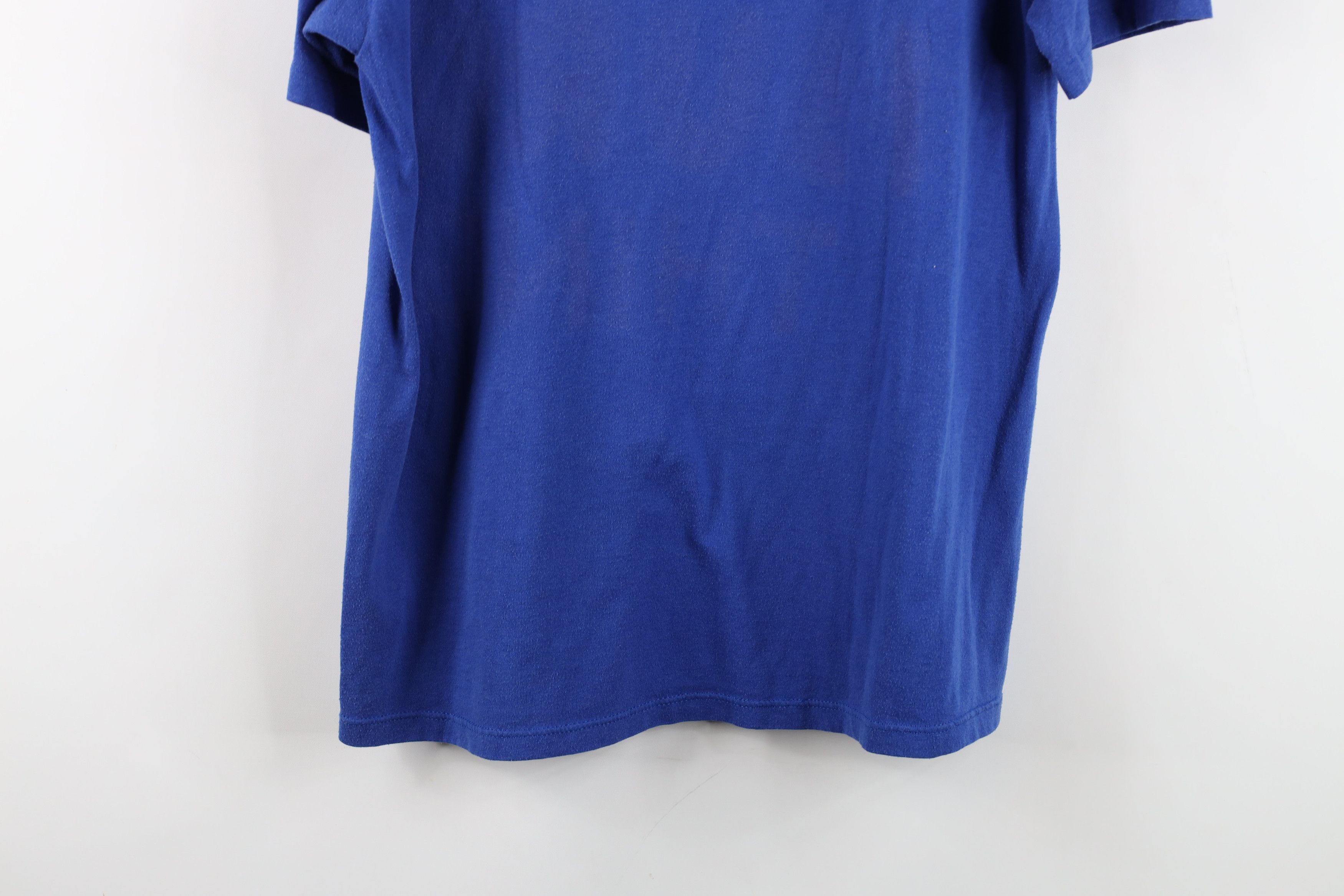 Vintage Vintage 90s Spell Lancaster Pennsylvania T-Shirt Blue USA Size US L / EU 52-54 / 3 - 11 Thumbnail
