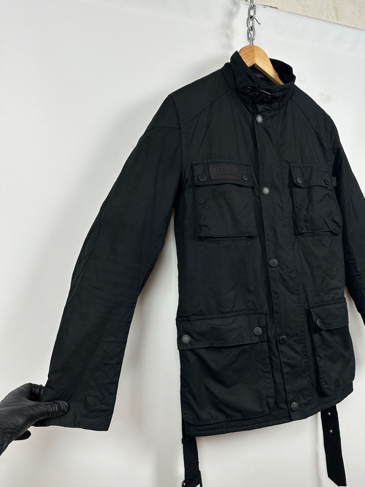 Barbour Barbour International Blackwell Waxed Motorcycle Jacket Size US L / EU 52-54 / 3 - 15 Thumbnail