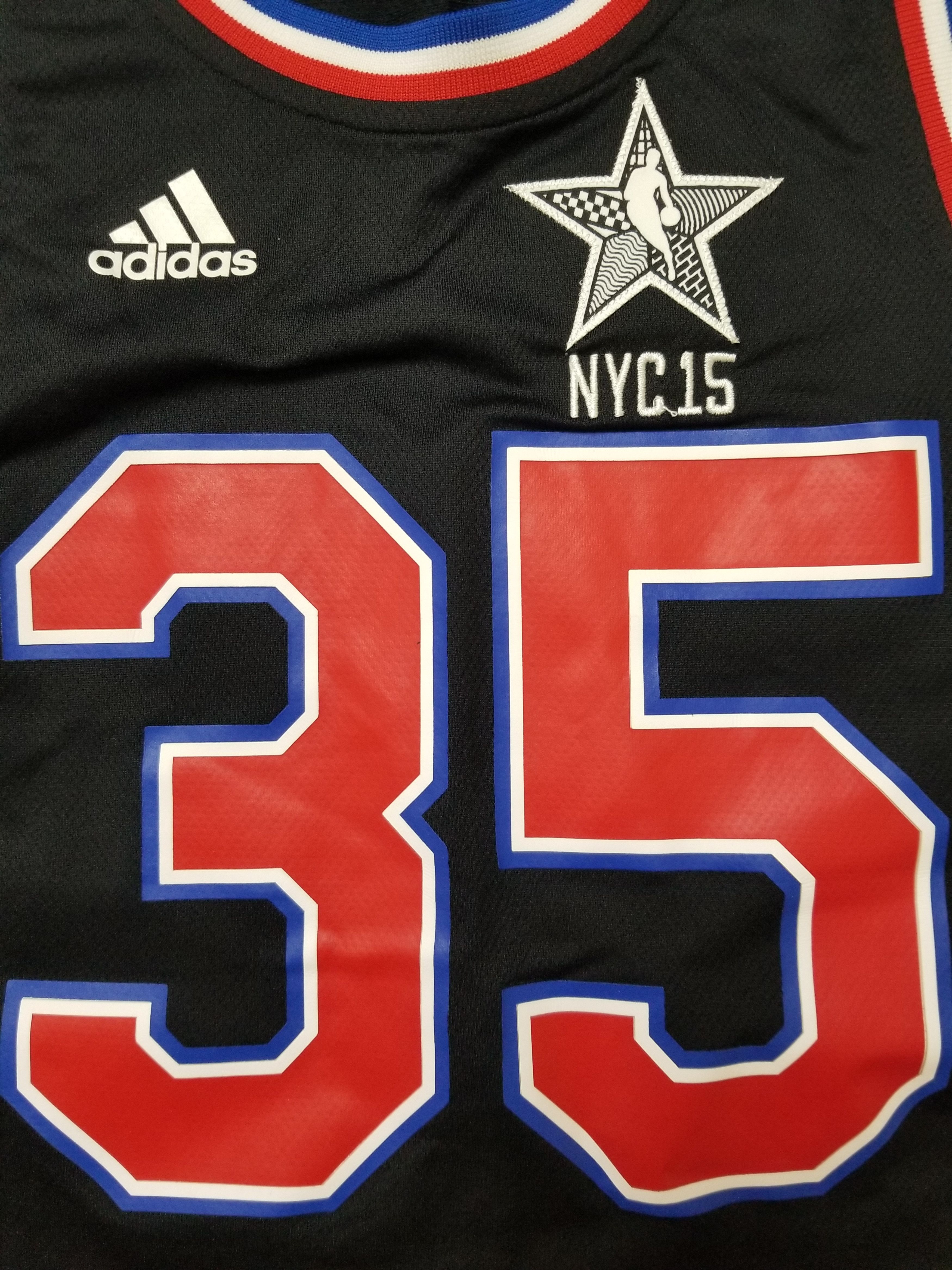 Adidas Kevin Durant 2015 NBA All Star EUC Swingman Jersey Size US M / EU 48-50 / 2 - 8 Thumbnail