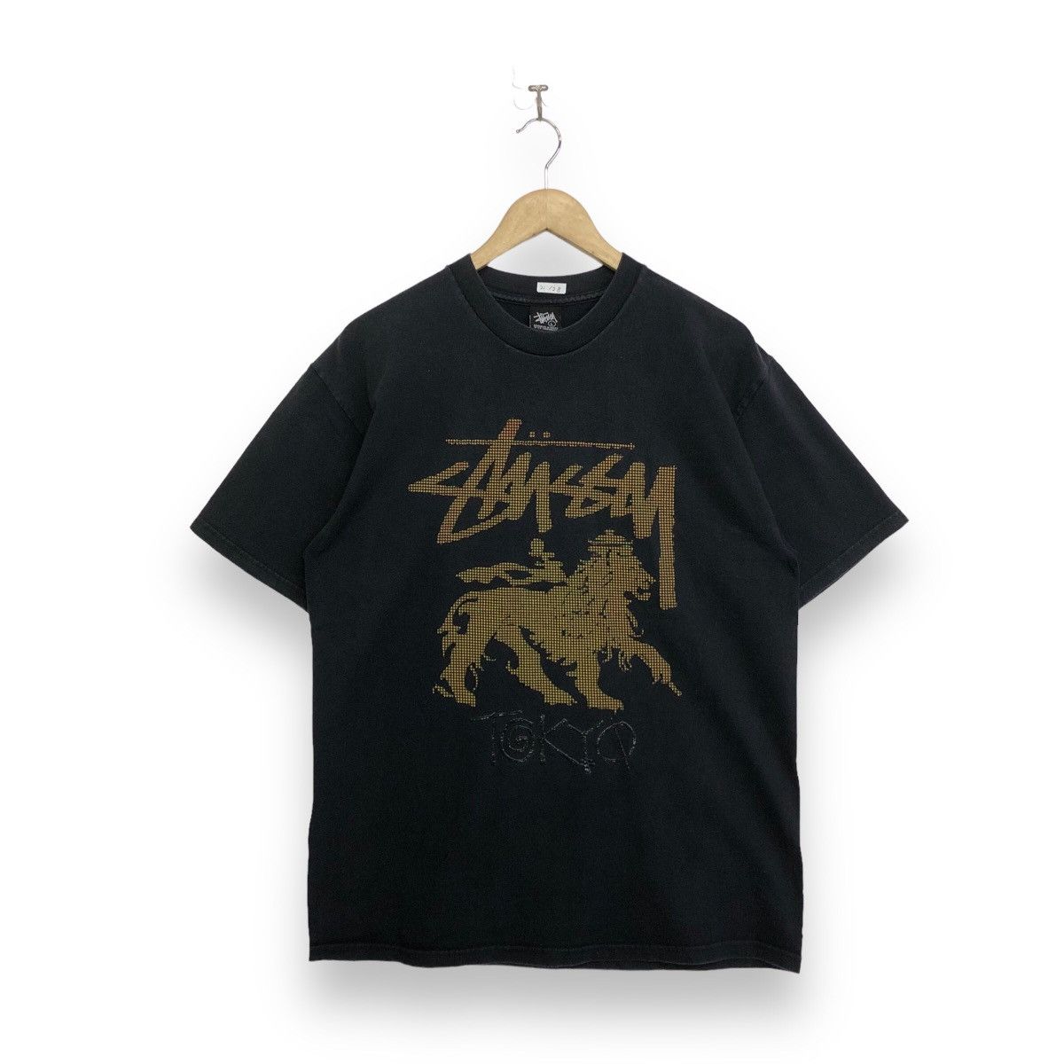 Stussy × Vintage Vintage Stussy Rasta Lion Tokyo Graphic Tshirt Size US L / EU 52-54 / 3 - 1 Thumbnail