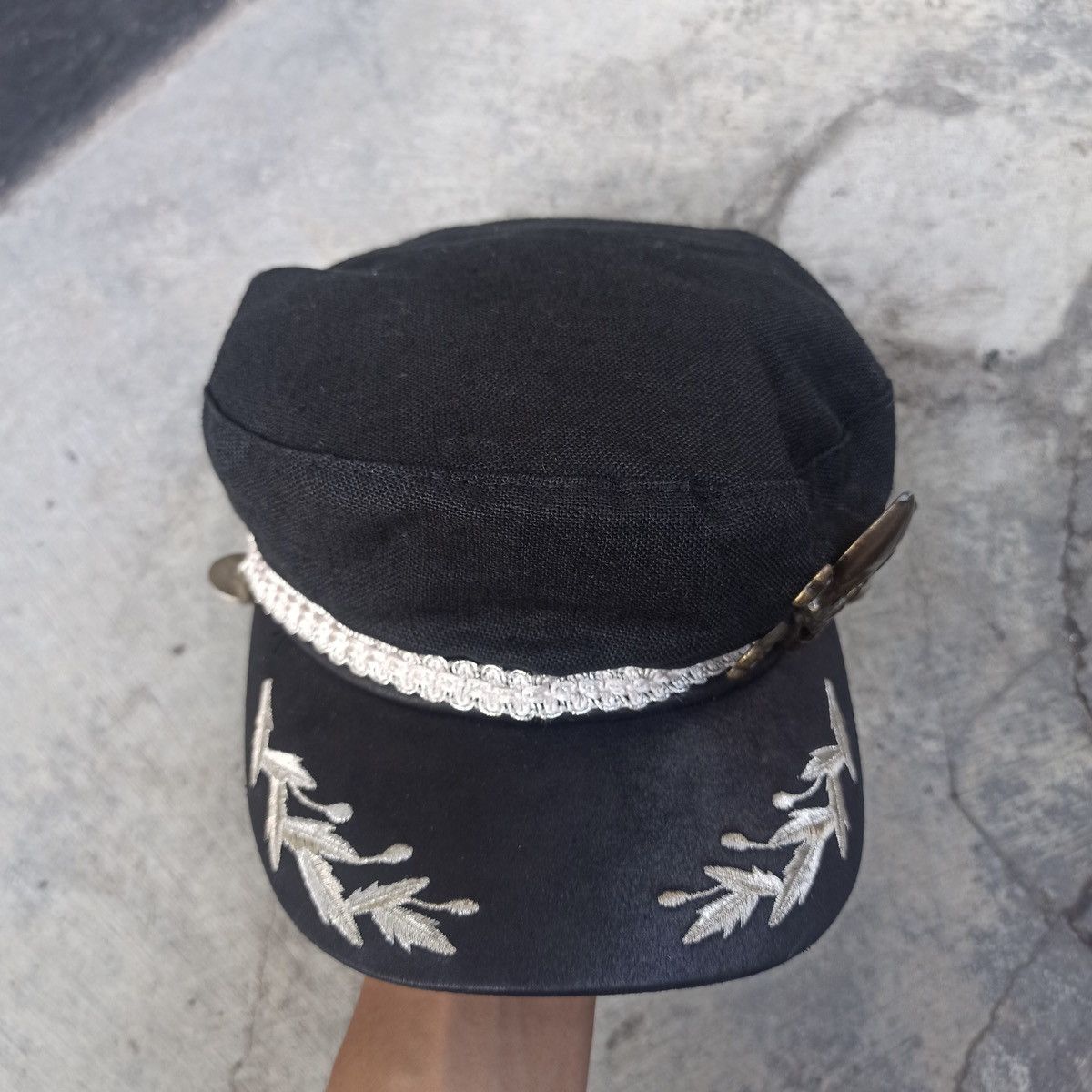 14th Addiction DARK.. Skull Sailor hat / Fisherman Hat Size ONE SIZE - 3 Thumbnail