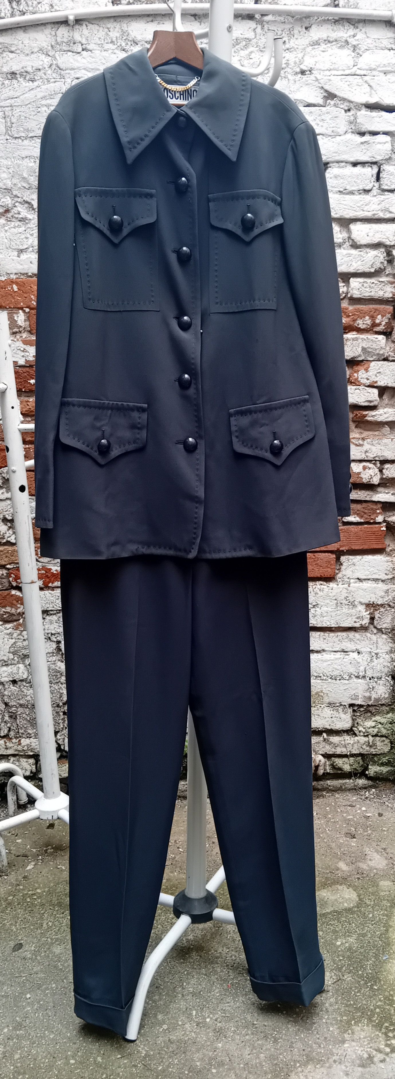 Moschino Moschino Franco Moschino 1989 Archive Suit Size S / US 4 / IT 40 - 19 Thumbnail