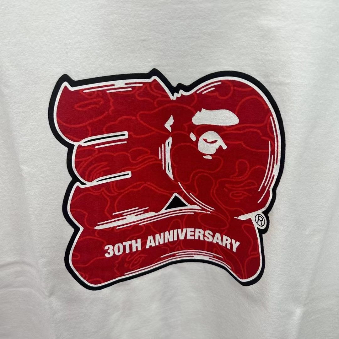 Bape BAPE 30TH ANNIVERSARY TEE Size US XXL / EU 58 / 5 - 3 Thumbnail