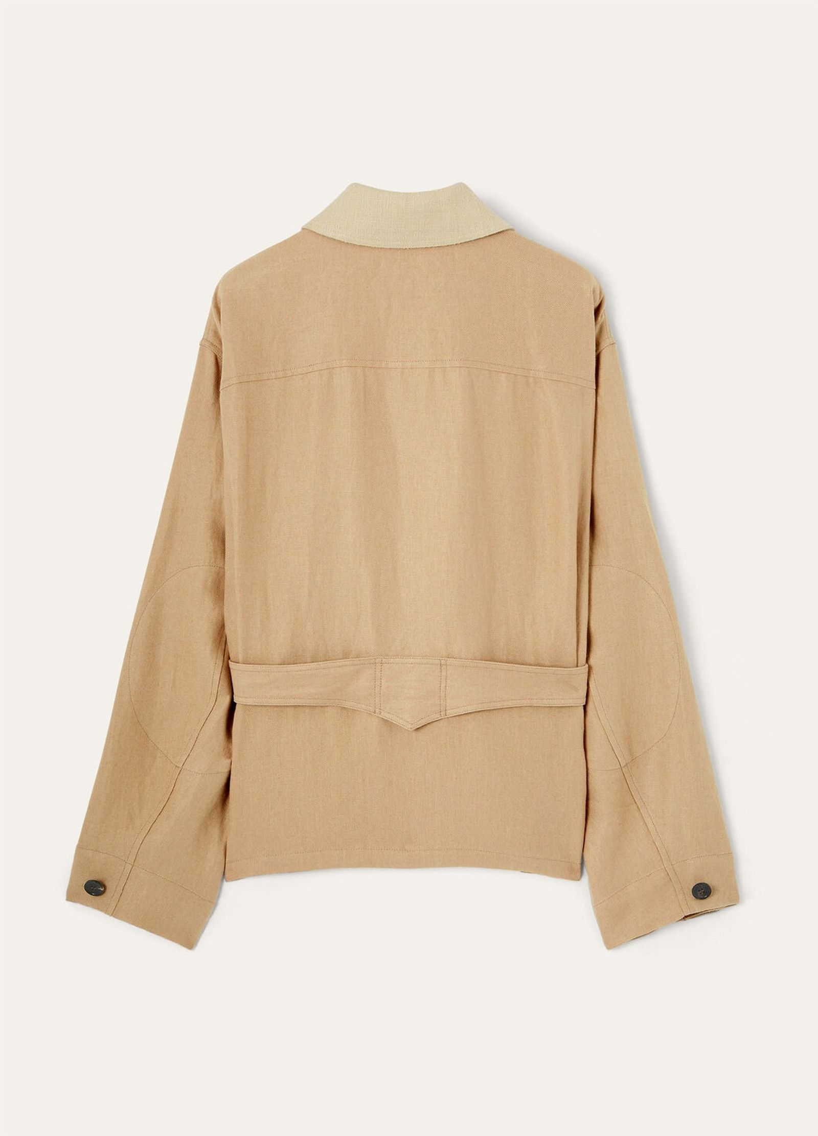 Loro Piana o1srvl11e0526 FAP0462 Dillon Jacket in Beige Size S / US 4 / IT 40 - 6 Thumbnail
