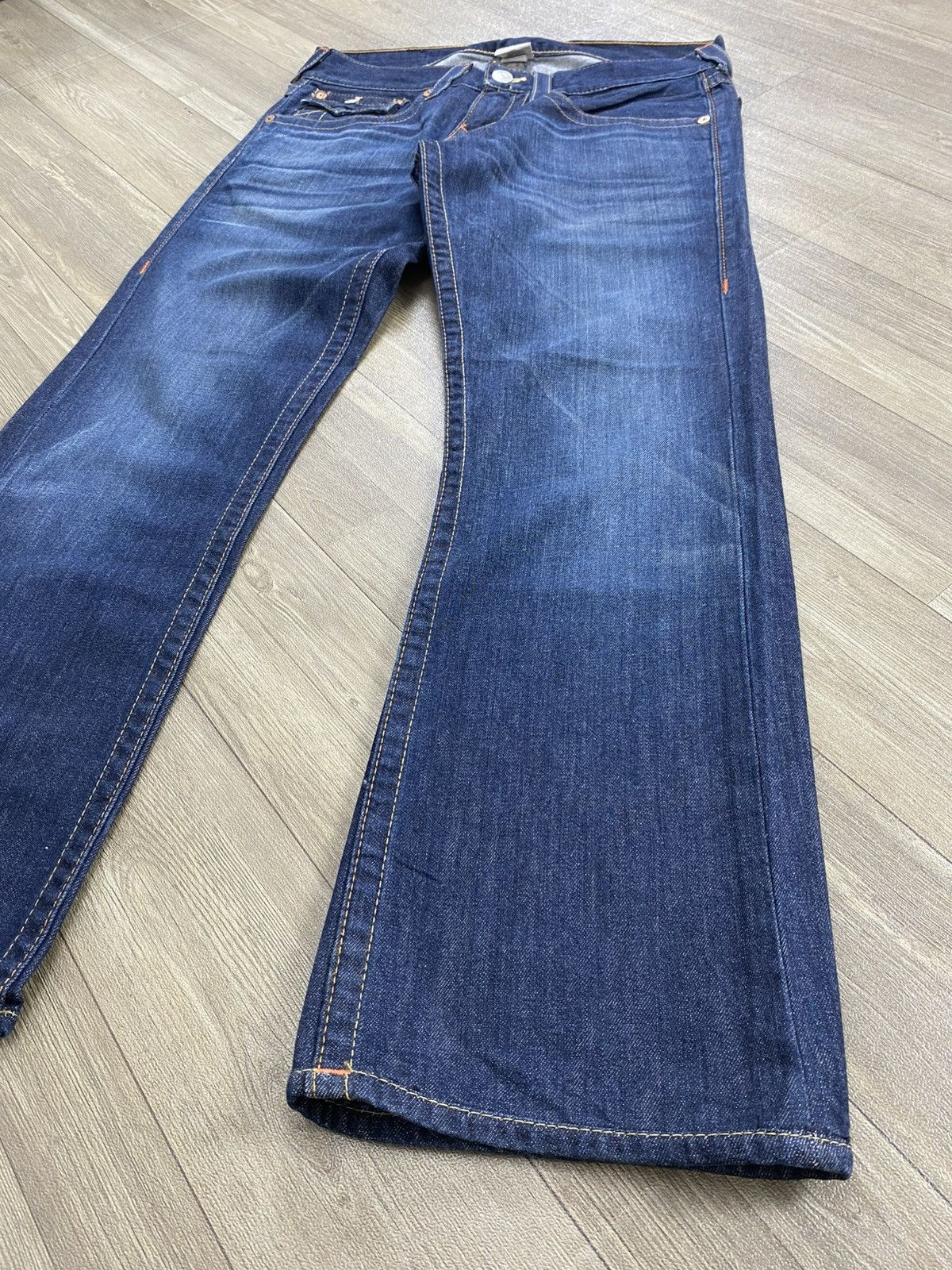 True Religion Vintage True Religion Billy Faded Lgb Style Flared Jeans Y2K Size US 30 / EU 46 - 5 Thumbnail