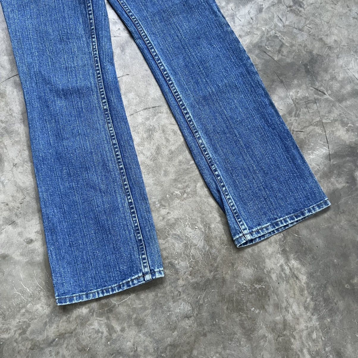 Versace Vintage 90s Versace Couture bootcut Jeans Size US 27 - 5 Thumbnail