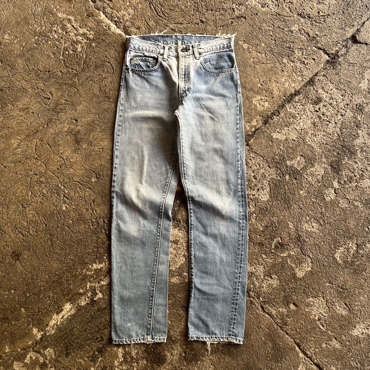 Levi's Vintage Clothing 70s Levis 5 code talon zip jeans Size US 29 - 3 Thumbnail