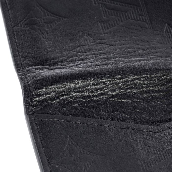 Louis Vuitton LV pocket organiser new Shadow Grey Leather ref.511113 - Joli  Closet
