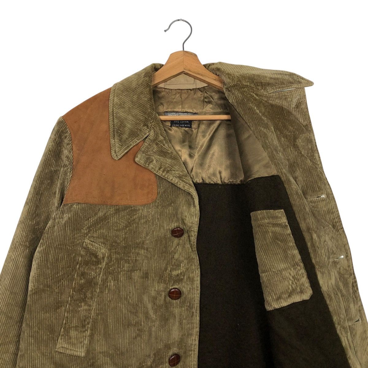 Brooks Brothers 🔥VINTAGE CORDUROY WORK JACKET BROOKS BROTHER MADE IN ENGLAND Size US M / EU 48-50 / 2 - 14 Thumbnail