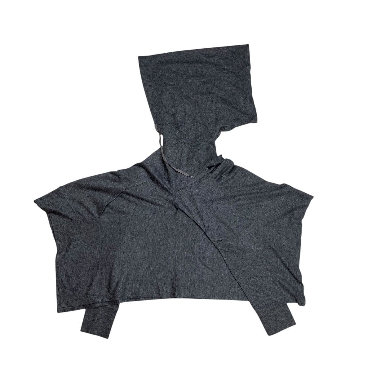 Marithe + Francois Girbaud Rare MFG Batwing Two-Way Zip Hoodie Size US L / EU 52-54 / 3 - 7 Thumbnail