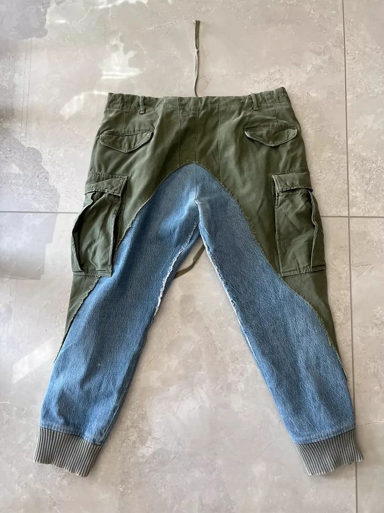 Greg Lauren greg laurenSplicing shell work pants 2506-Nextarrow Size US 36 / EU 52 - 2 Thumbnail