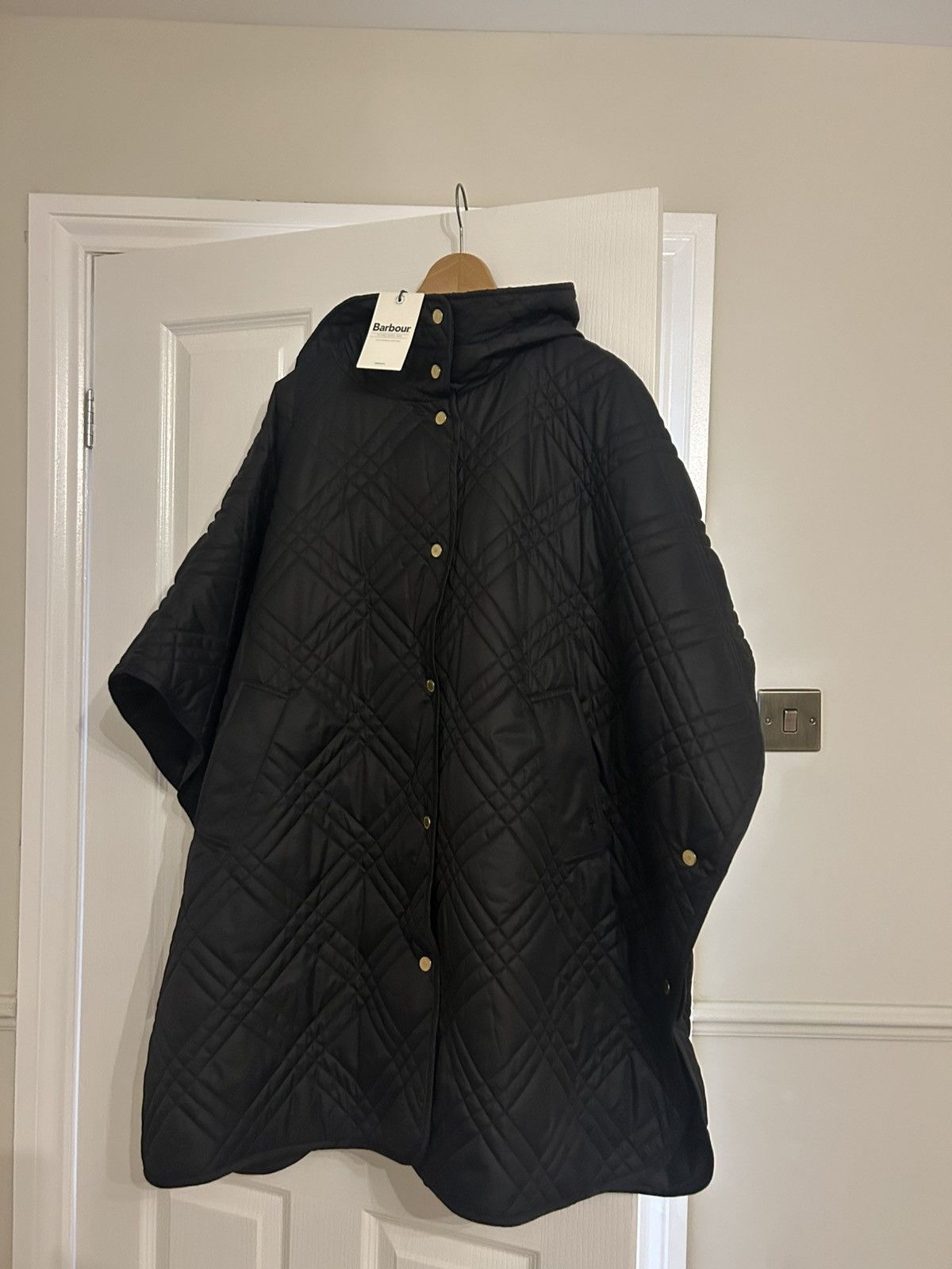 Barbour Barbour Quilted Cape Size L / US 10 / IT 46 - 2 Thumbnail