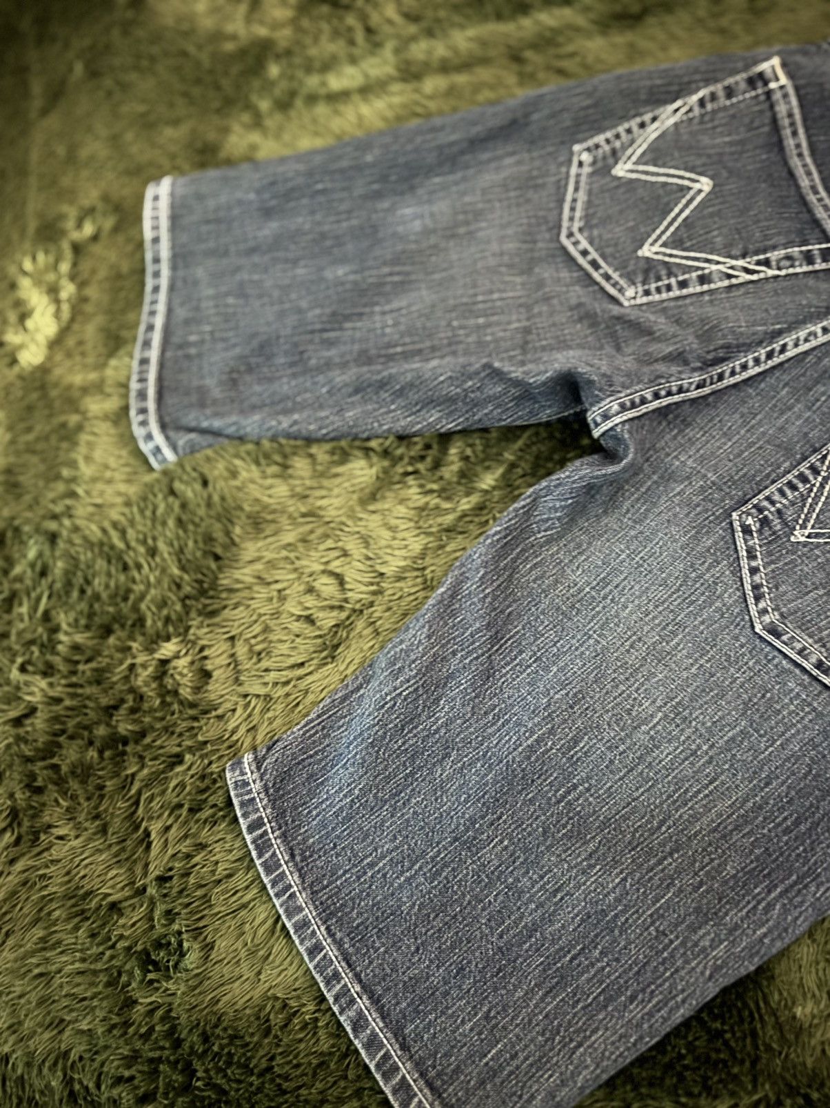 Wrangler [W28] wrangler japan relaxed fit denim shorts half pants Size US 28 / EU 44 - 11 Thumbnail