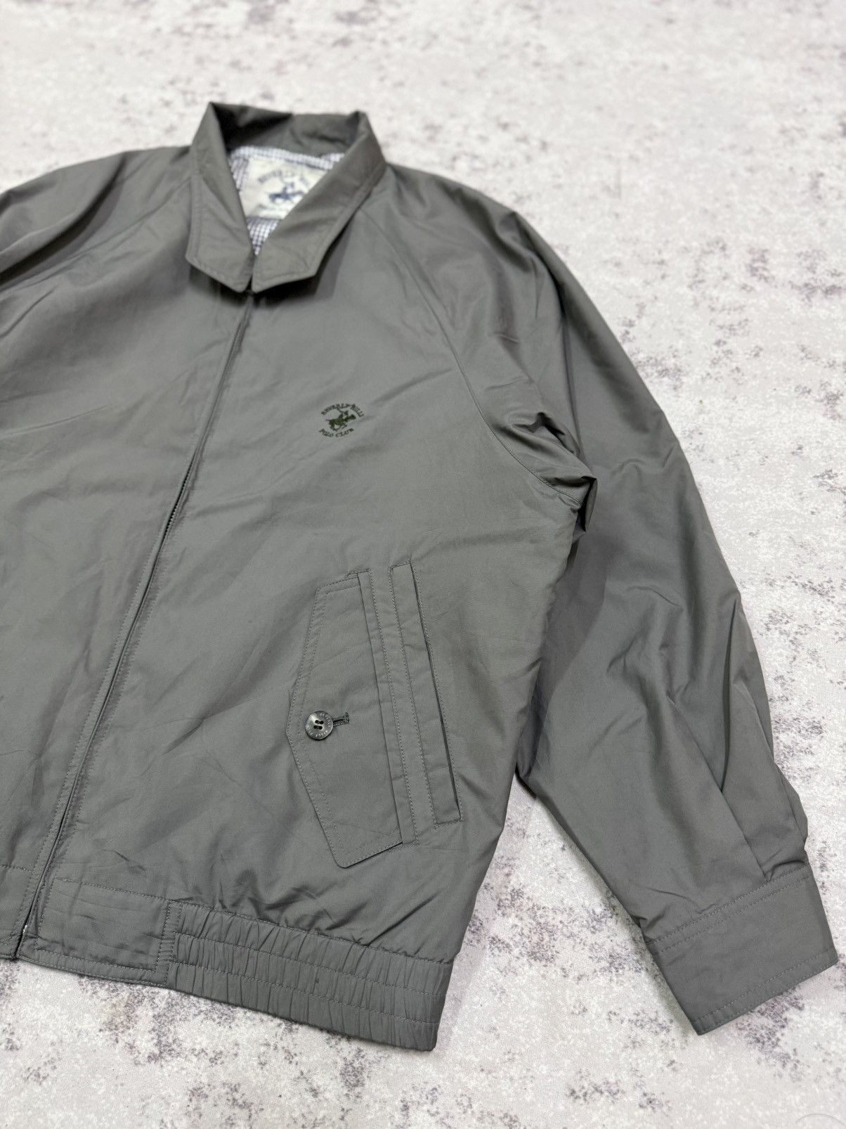 Beverly Hills Polo Club Vintage Beverly Hills Polo Club Chelered Lined Nylon Jacket Size US M / EU 48-50 / 2 - 5 Thumbnail