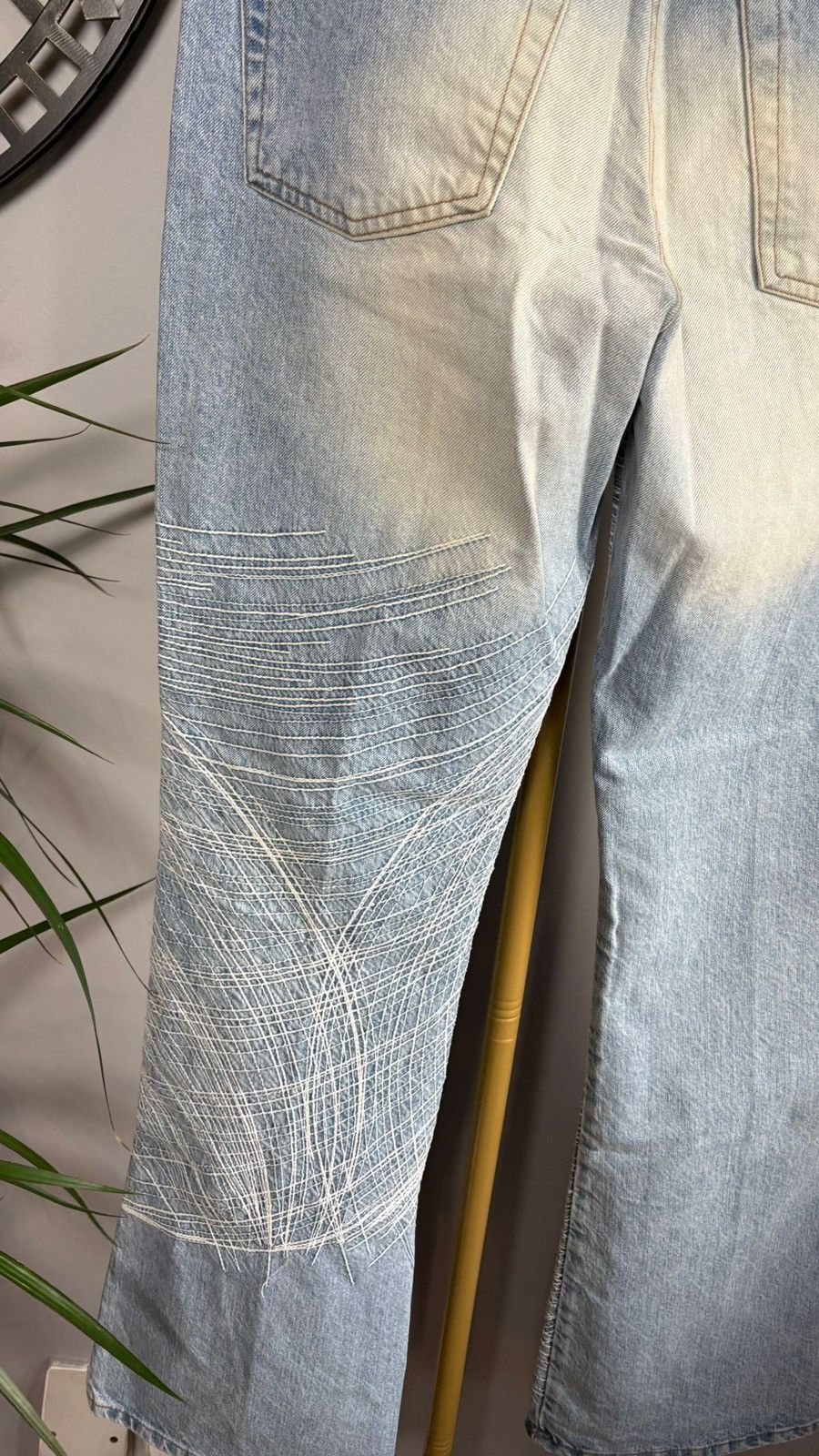 Iceberg [ARCHIVE] Iceberg Gilmar Embroidered Jeans - NWT - Size 31 Size 31" - 5 Thumbnail