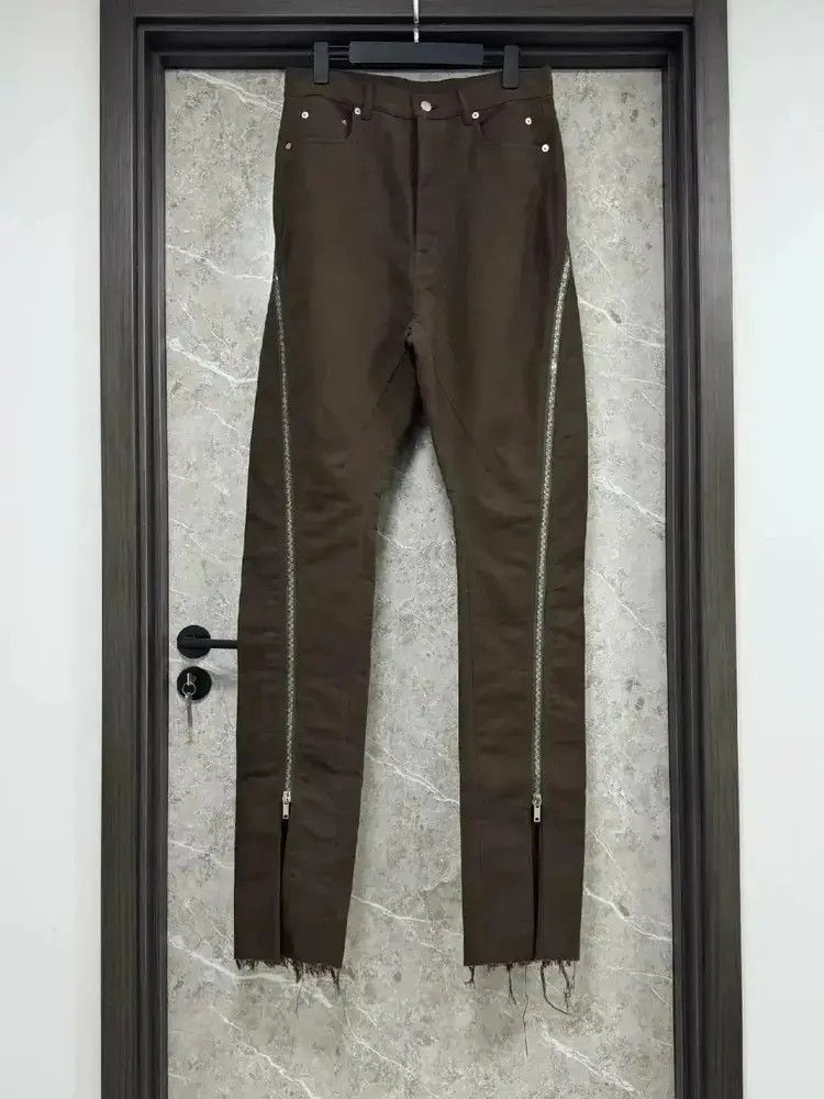 Rick Owens Rick Owens zipper denim-2505 Size US 30 / EU 46 - 1 Thumbnail