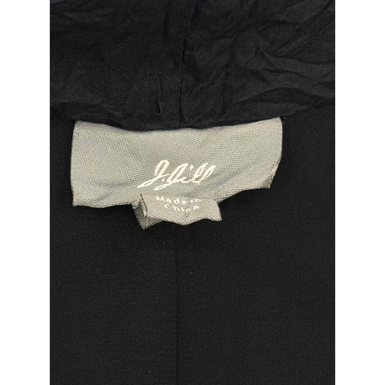 Vintage Pre-Owned J Jill Black Size Medium Maxi Sleeveless Dress Size M / US 6-8 / IT 42-44 - 3 Thumbnail