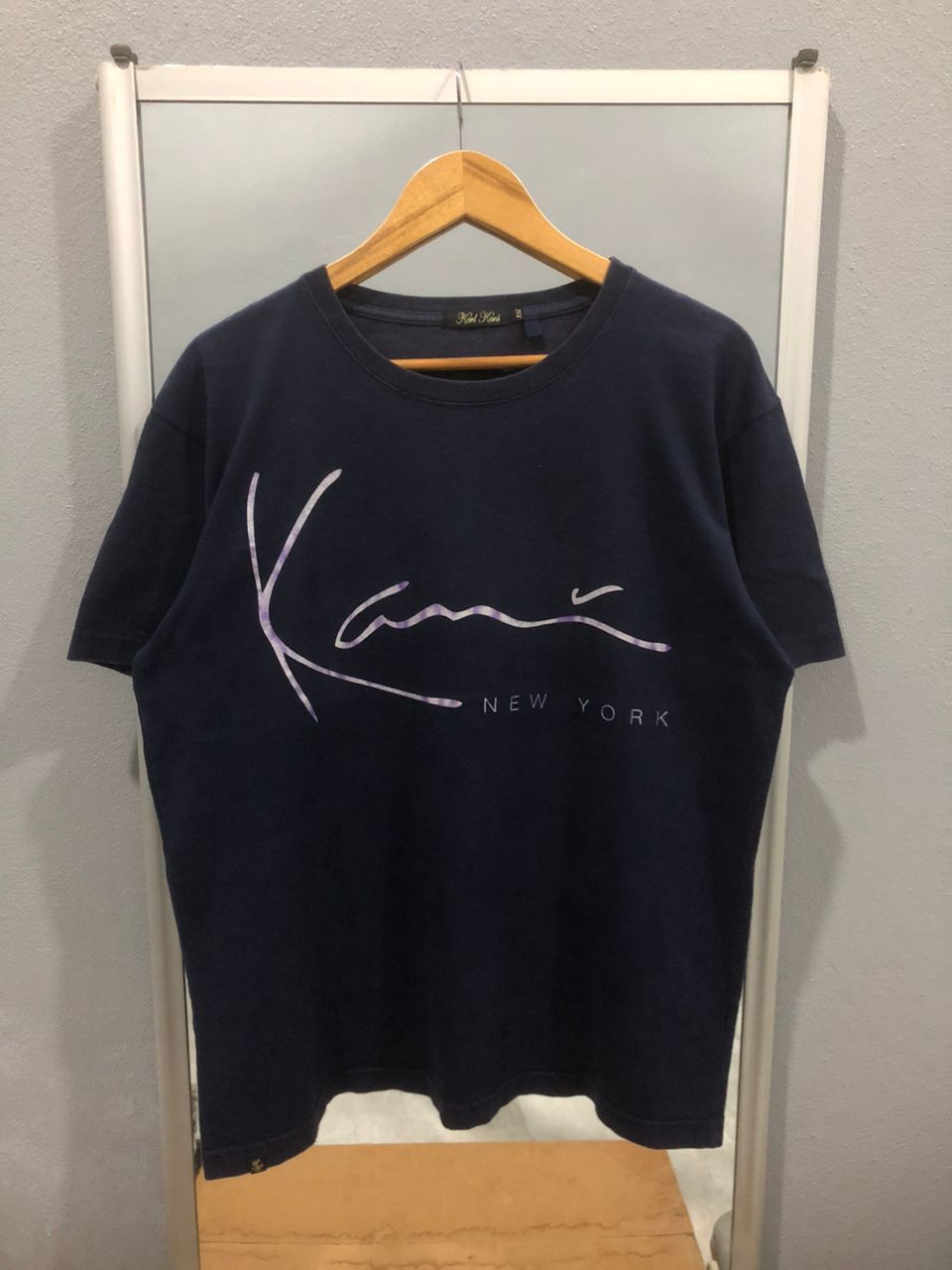 Karl Kani × Rap Tees × Vintage Vintage Karl Kani Homme Signature logo Shirt Size US L / EU 52-54 / 3 - 1 Thumbnail