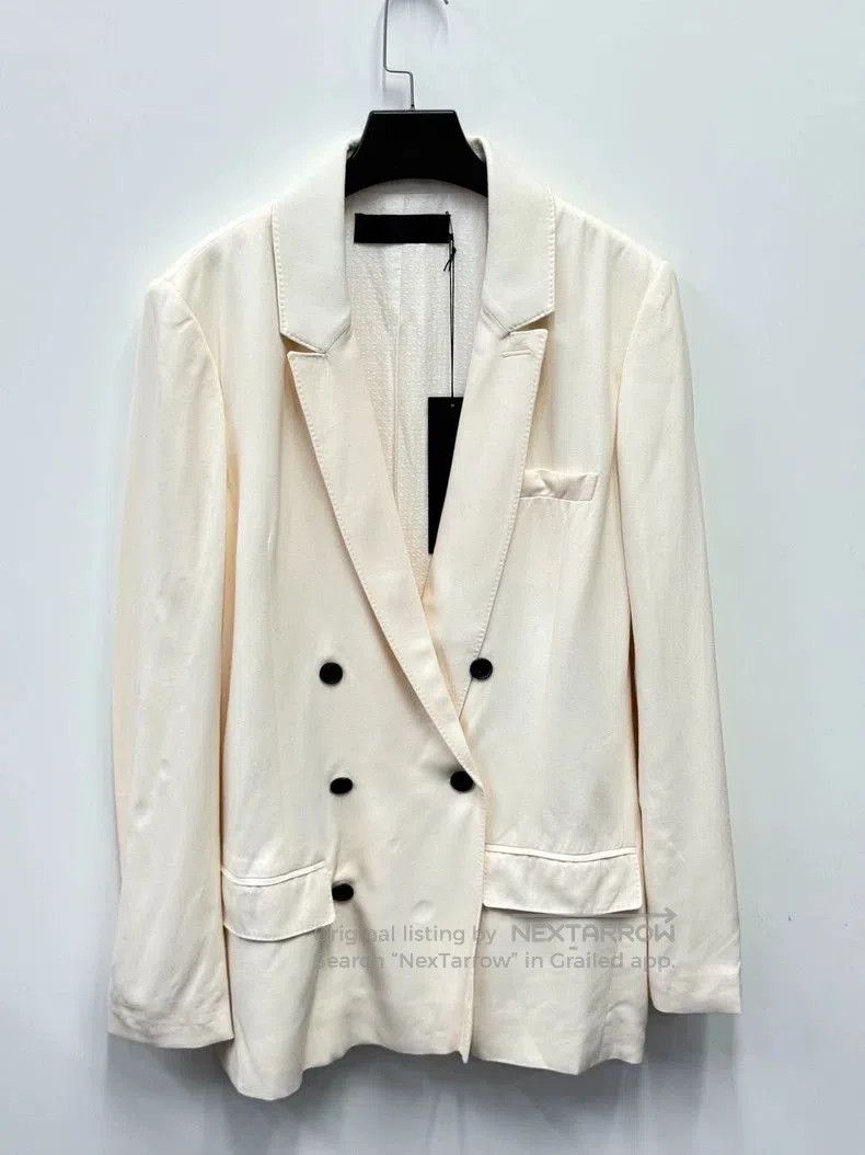 Haider Ackermann Haider Ackermann White Double. Size US M / EU 48-50 / 2 - 1 Thumbnail