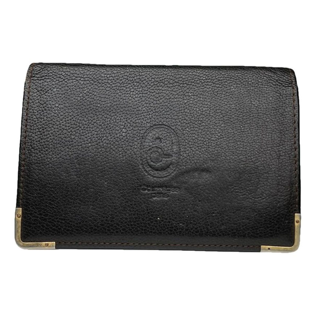 Courreges Courrèges Black Leather Purse Size ONE SIZE - 1 Thumbnail