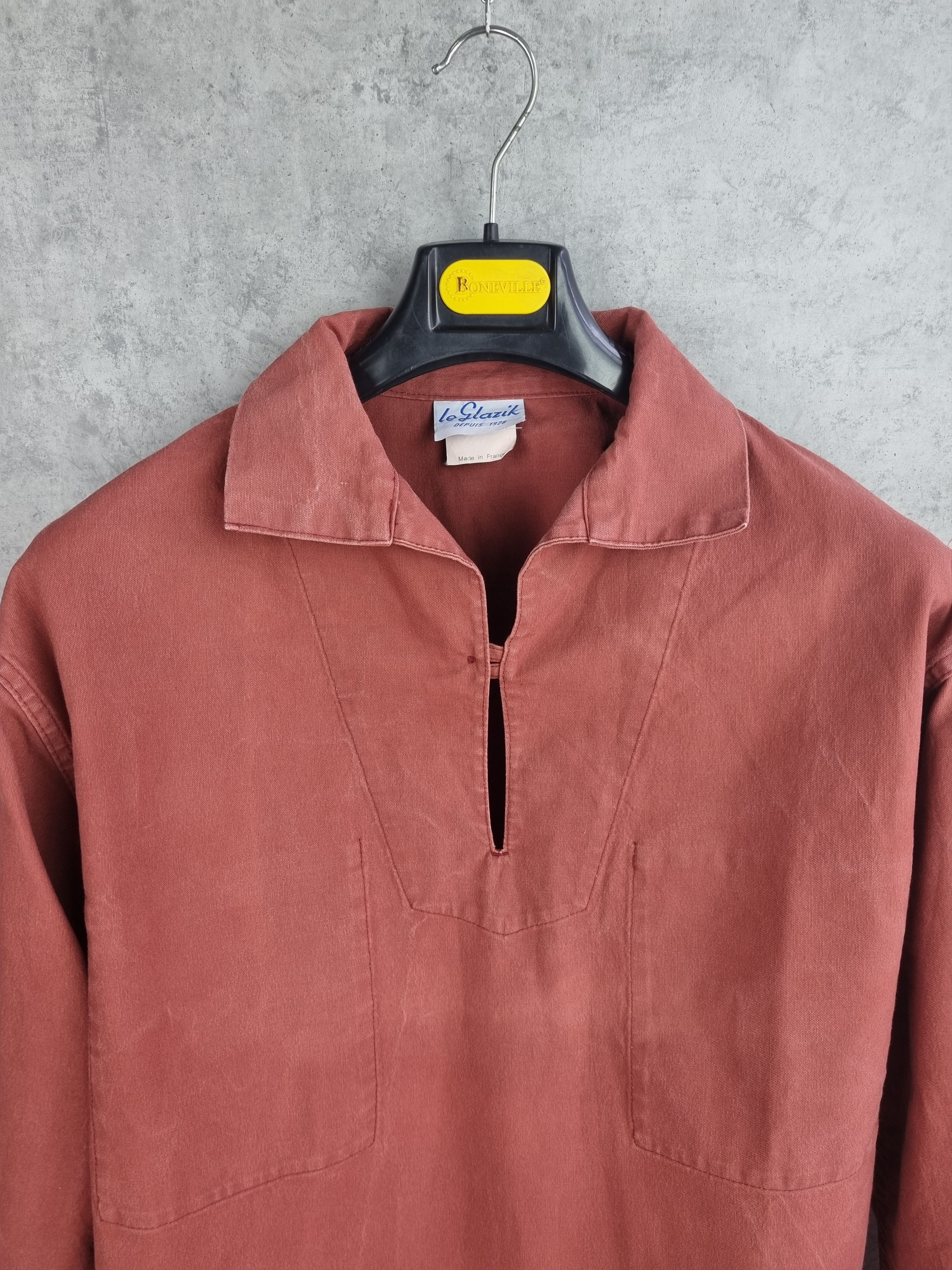 Vintage Rare Vintage Le Glazik worker fisherman shirt | Grailed