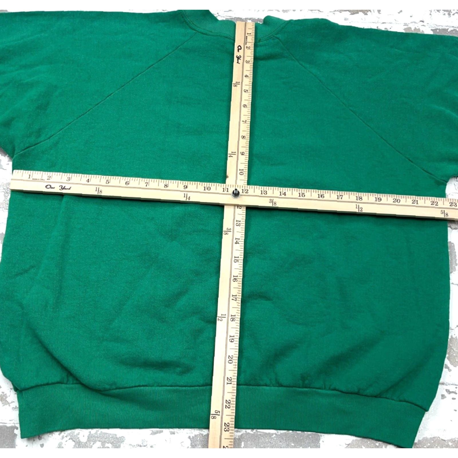 Fruit Of The Loom VINTAGE Betty Boop Sweatshirt Women L Green Crew Neck Sweater 90s USA Gym Nike? Size L / US 10 / IT 46 - 6 Thumbnail