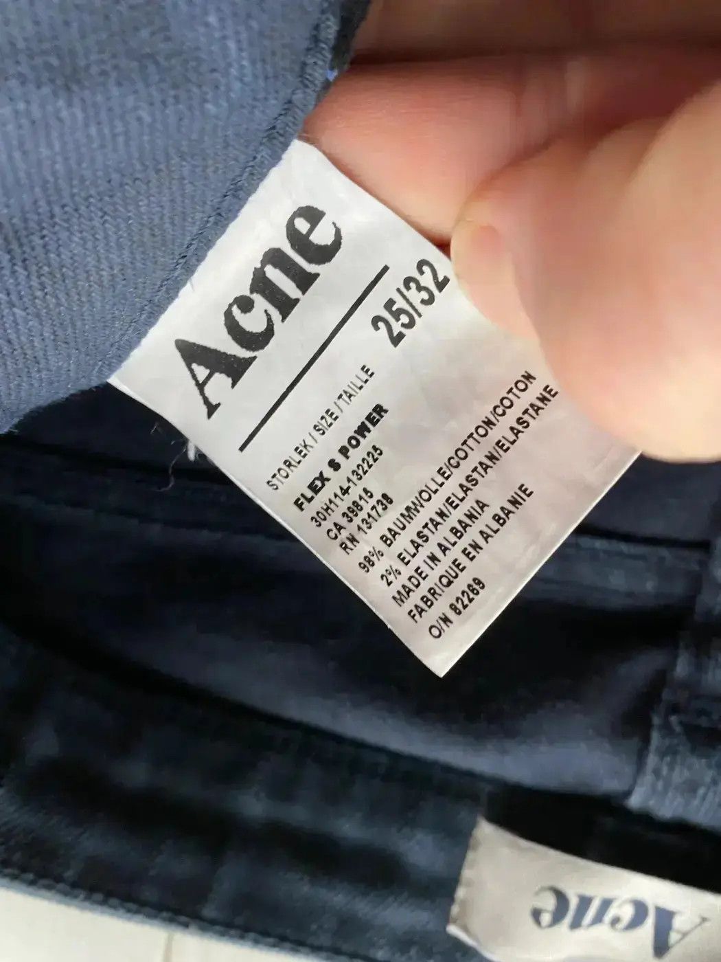 Acne Studios Acne Studios Flex S Power denim jeans size 25 / 32 Size 25" / US 0 / IT 36 - 5 Thumbnail