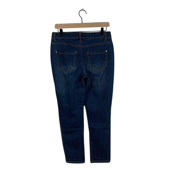 Other Kensie Jeans Dark Wash Distressed Girlfriend Womens Size 2 N Size 26" / US 2 / IT 38 - 2 Thumbnail