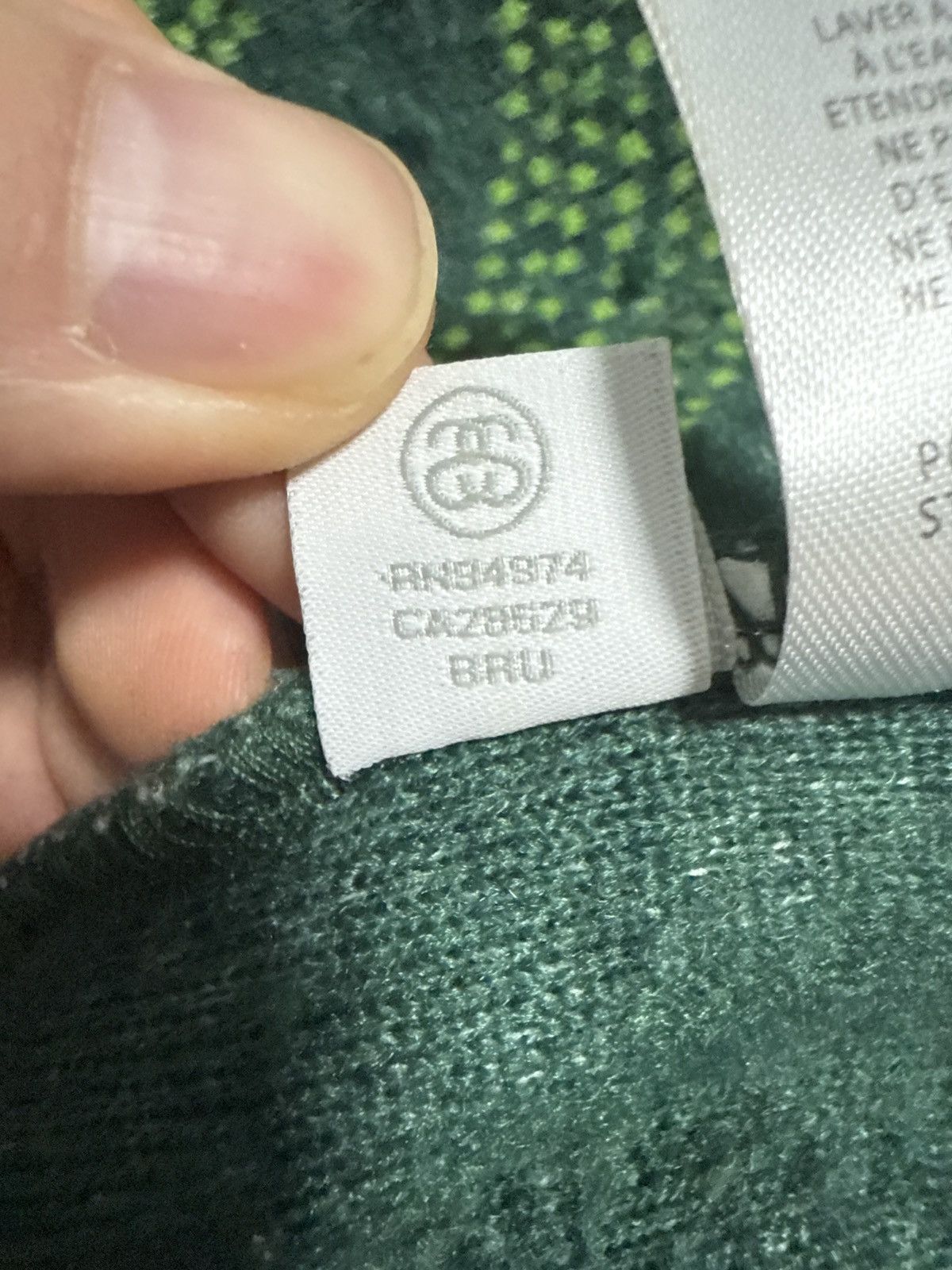 Stussy Stussy Fleece Jacket Green Size US S / EU 44-46 / 1 - 5 Thumbnail