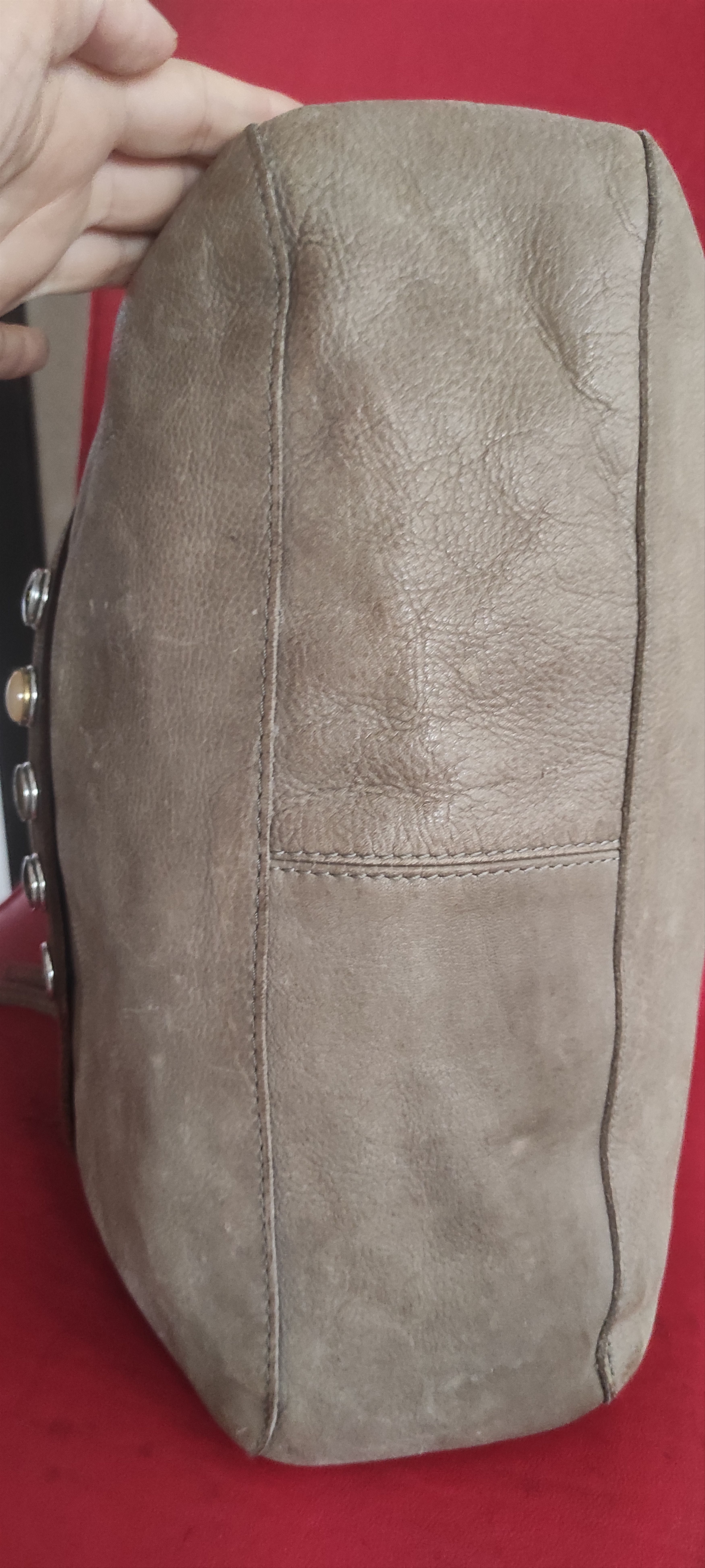 Genuine Leather Noosa Amsterdam Cow Leather Classic Shopper Handbag Size ONE SIZE - 7 Thumbnail