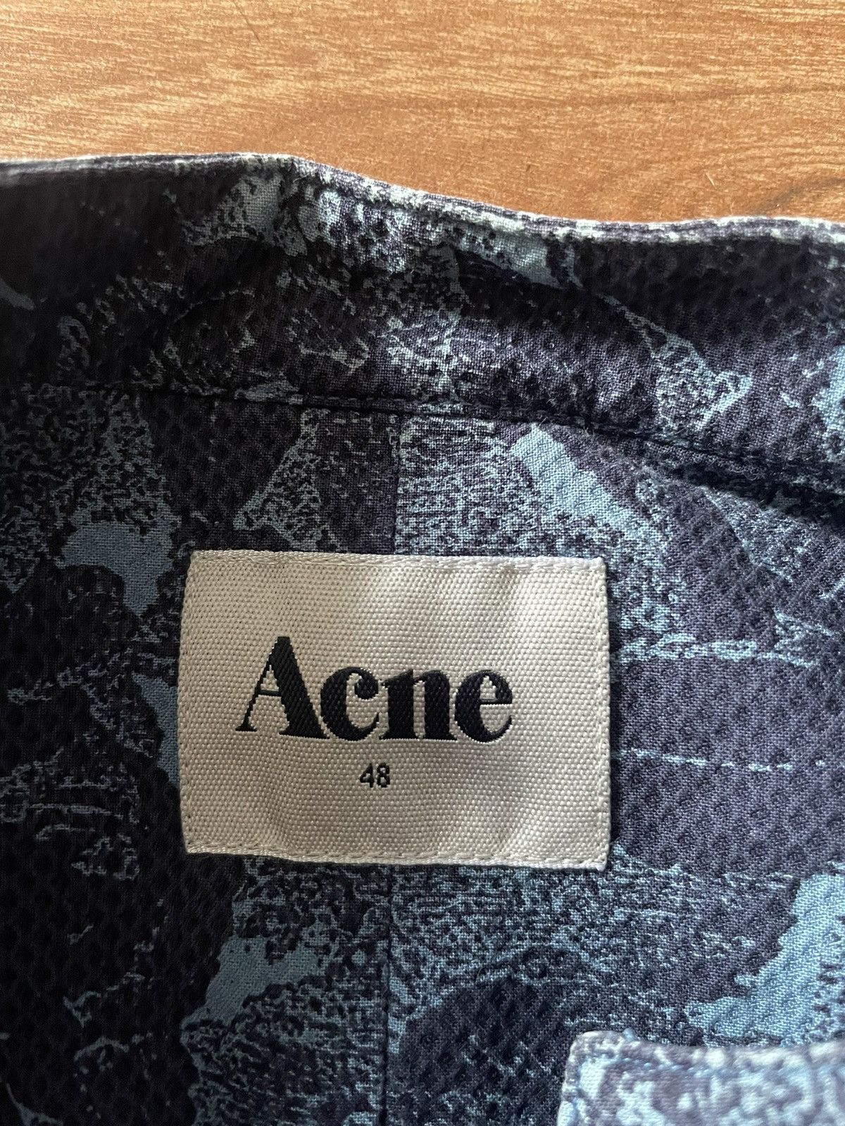 Acne Studios Acne Webb Print SS12 Shirt Size US M / EU 48-50 / 2 - 4 Thumbnail