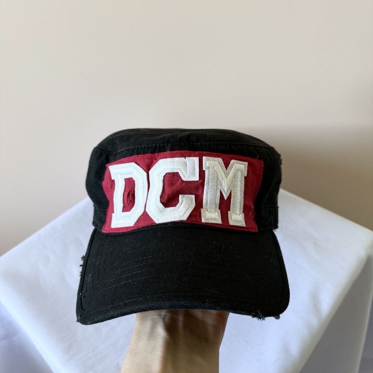 Hysteric Glamour Y2K Days Gone DCM Cadet Distressed Army Game Cap Hat Japan Size ONE SIZE - 2 Thumbnail