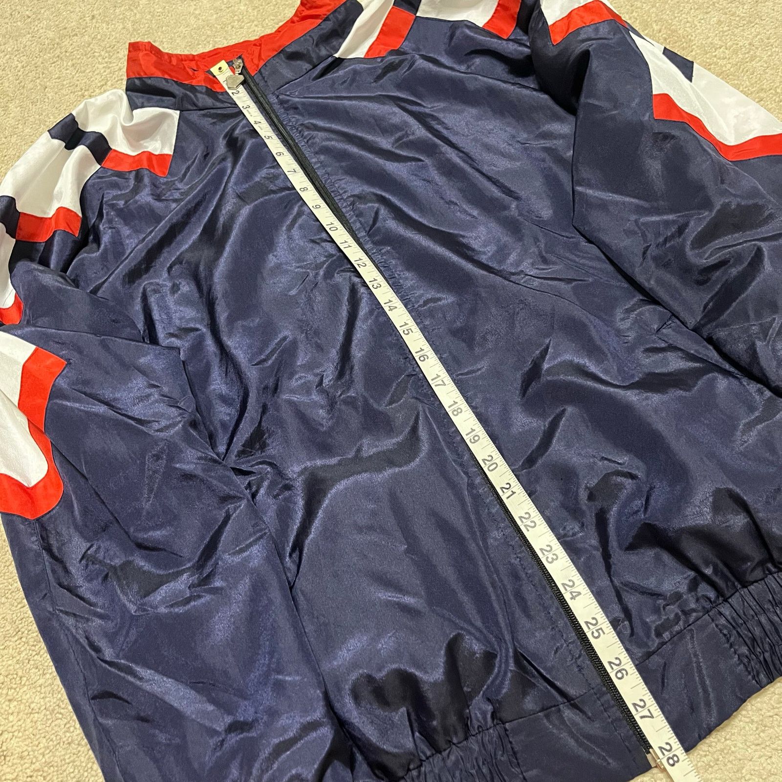 Other Vintage Red/White/Blue World Exhange USA Windbreaker Jacket Size US L / EU 52-54 / 3 - 4 Thumbnail