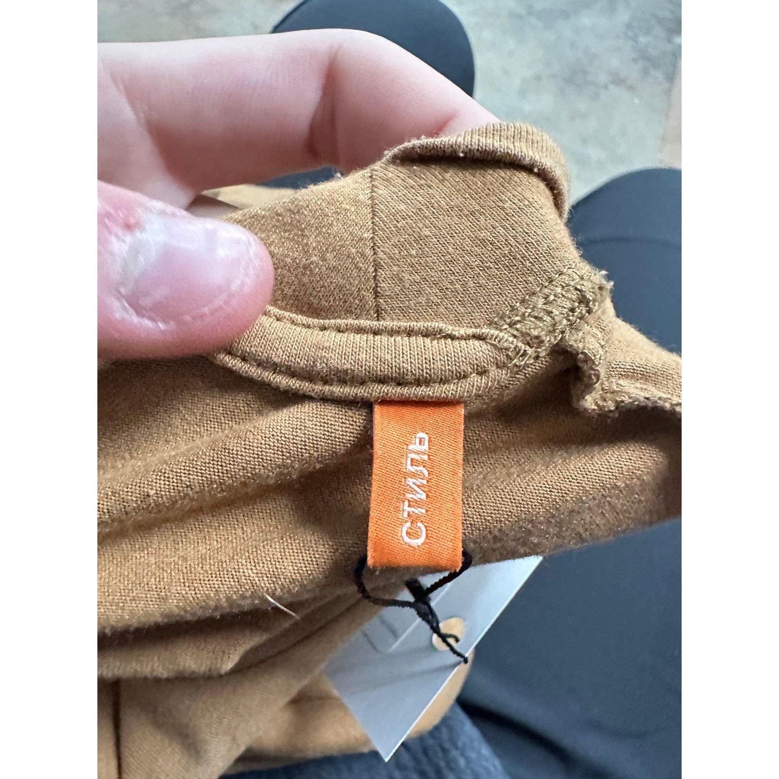 Heron Preston Heron Preston Baby Tee Brown XS Used Size US XS / EU 42 / 0 - 6 Thumbnail