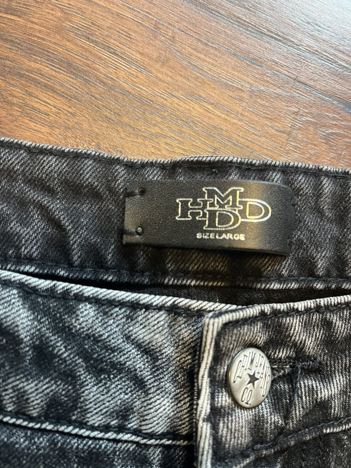 HMDD Hmdd black crystal baggy jorts Size US 36 / EU 52 - 3 Thumbnail