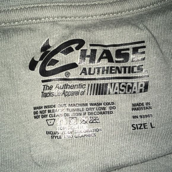 Chase Authentics Nascar Chase Authentic Dale Jr T Shirt L Grey 88