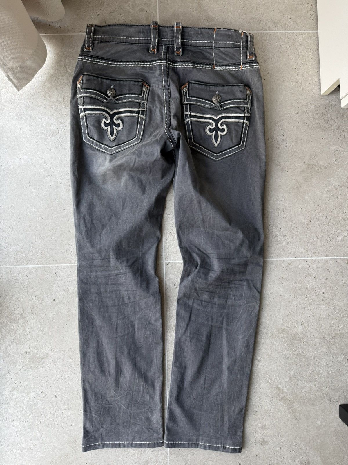 Rock Revival rock rival jeans baggy Size US 33 - 1 Thumbnail