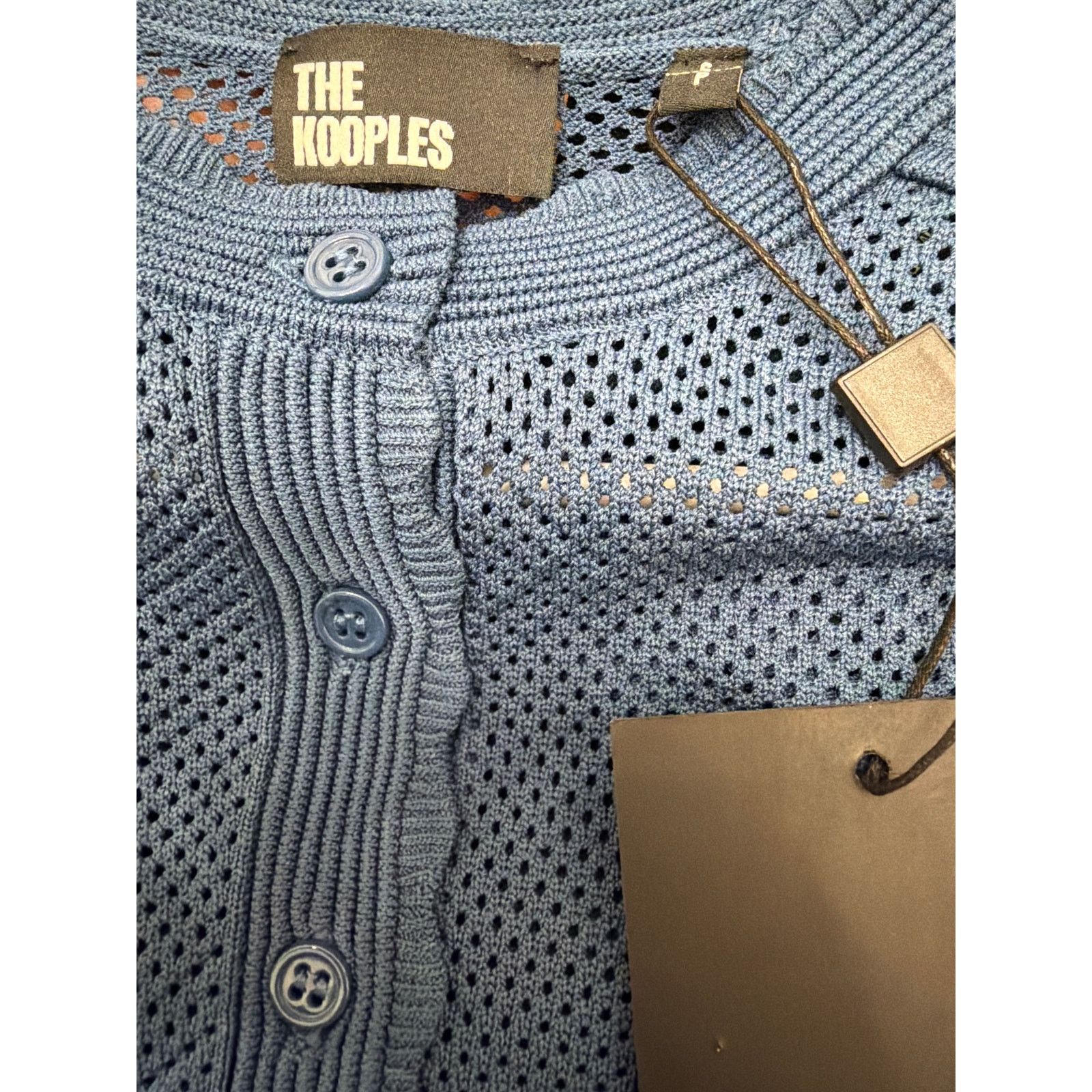 The Kooples New The Kooples romantic knit cardigan navy blue Size S / US 4 / IT 40 - 2 Thumbnail