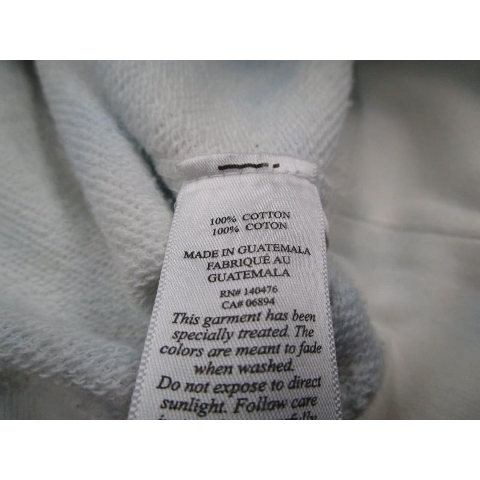 Faherty Faherty Women's White Tie Dye Pullover Hoodie Small Kangaroo Pocket Rainbow Graphic Size S / US 4 / IT 40 - 4 Thumbnail