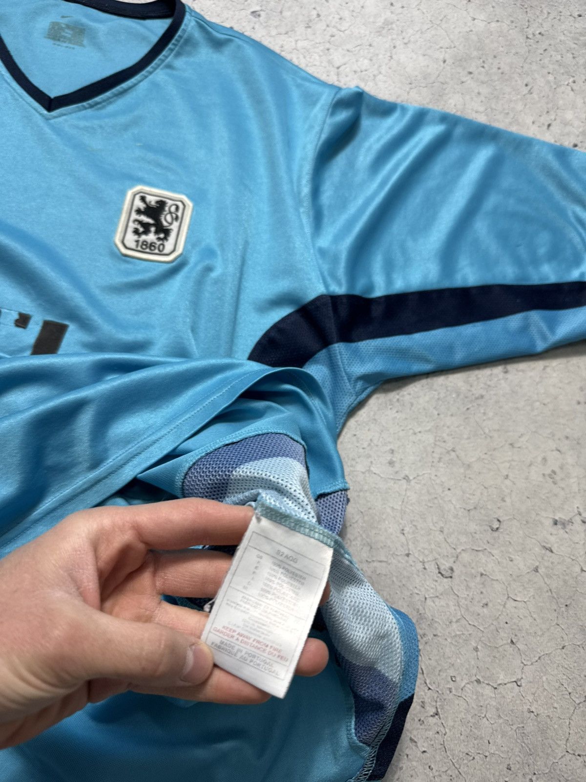 Nike Nike FC Munich TSV 1860 Vintage Soccer Jersey 2001/2002 Size US XL / EU 56 / 4 - 10 Thumbnail