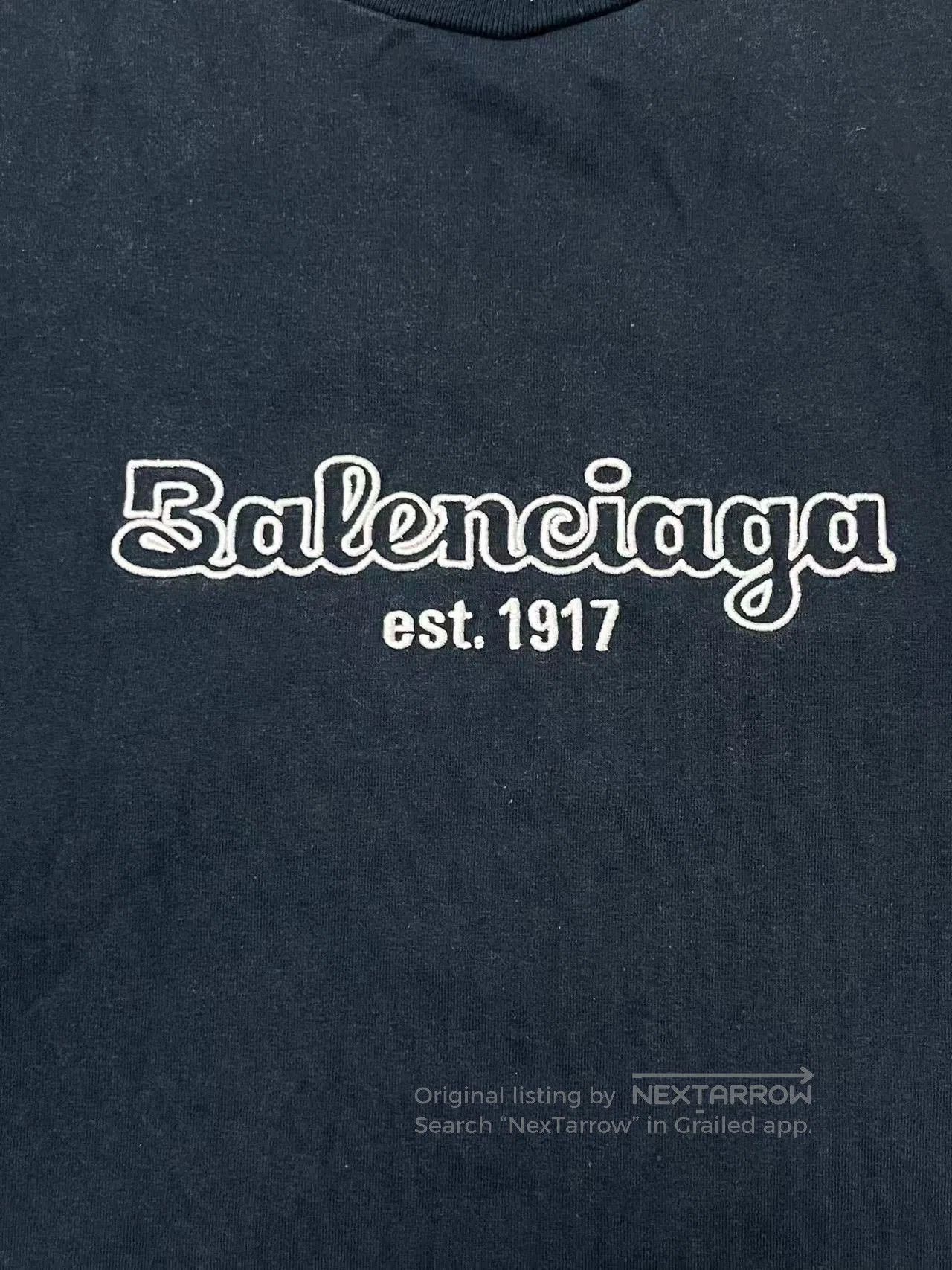 Balenciaga Balenciaga Solid Logo Print Casual T-Shirt. Size US M / EU 48-50 / 2 - 3 Thumbnail