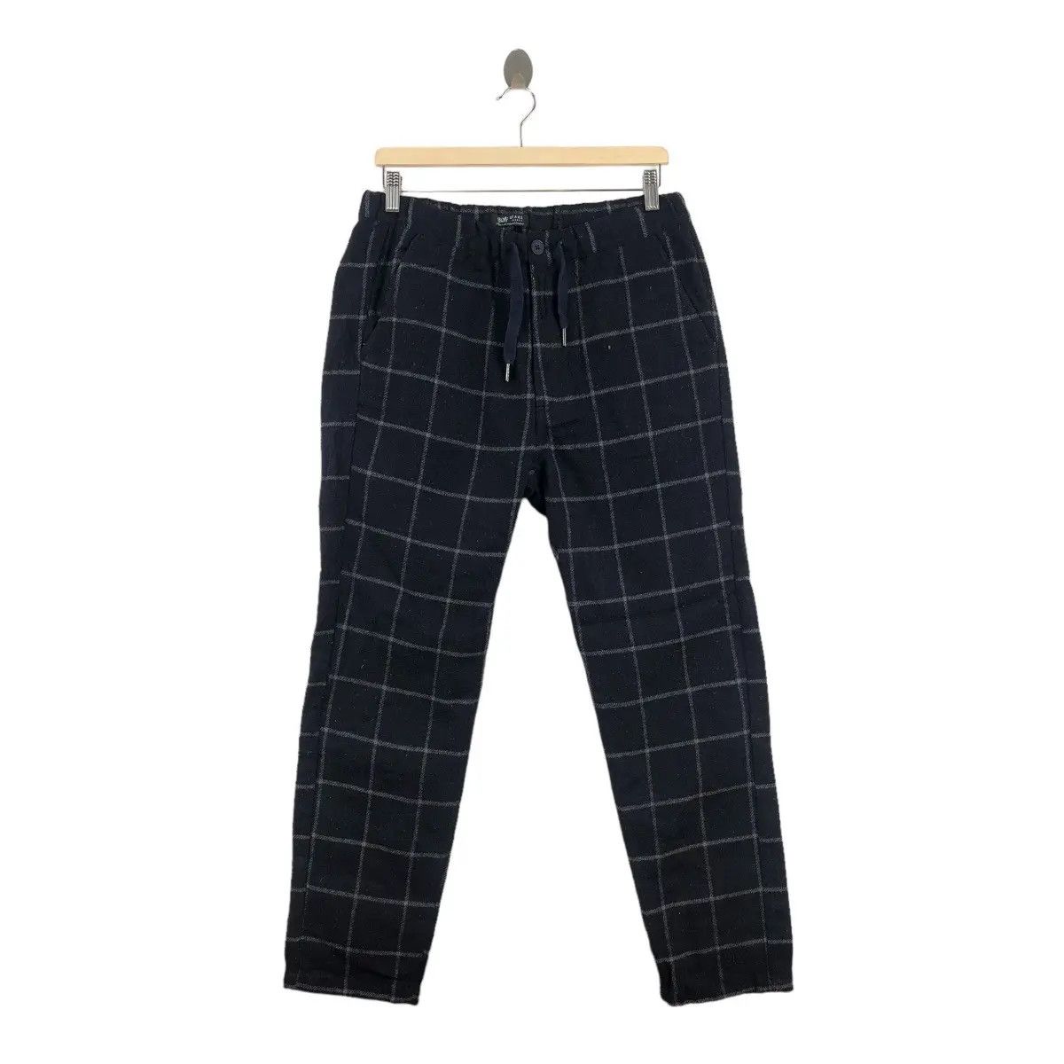Beams Plus Vintage BEAMS HEART JAPAN Tartan Plaids Checks Pant Trouser Size 32" / US 10 / IT 46 - 1 Thumbnail