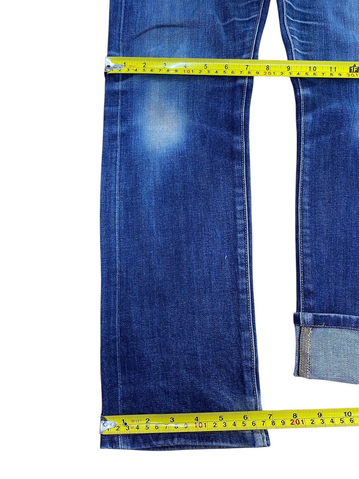 Uniqlo Uniqlo X Selvedge Whiskers Style Ripped Jeans Size US 33 - 8 Thumbnail